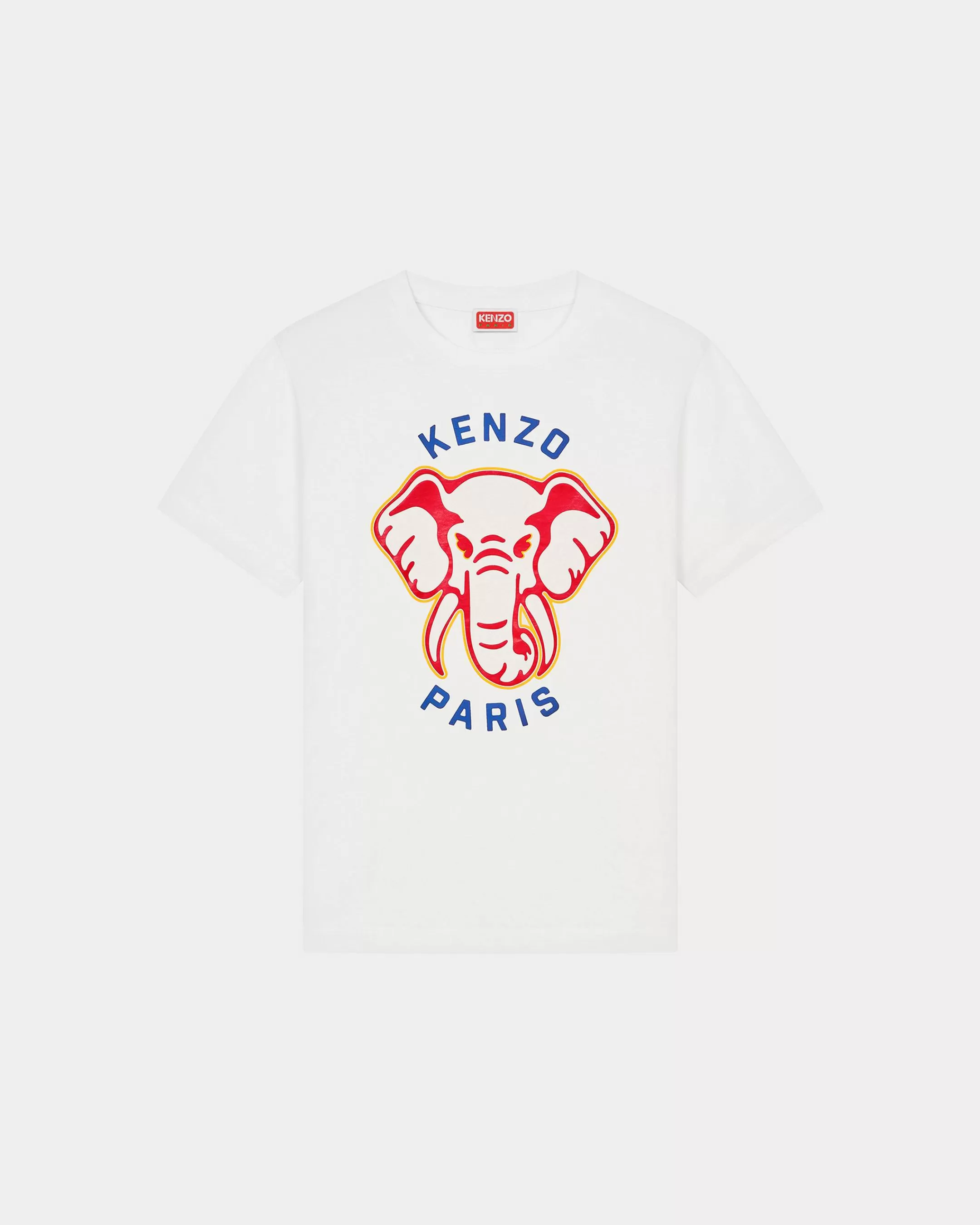 T-shirts and Polos*KENZO ' Elephant' loose-fit T-shirt Off White