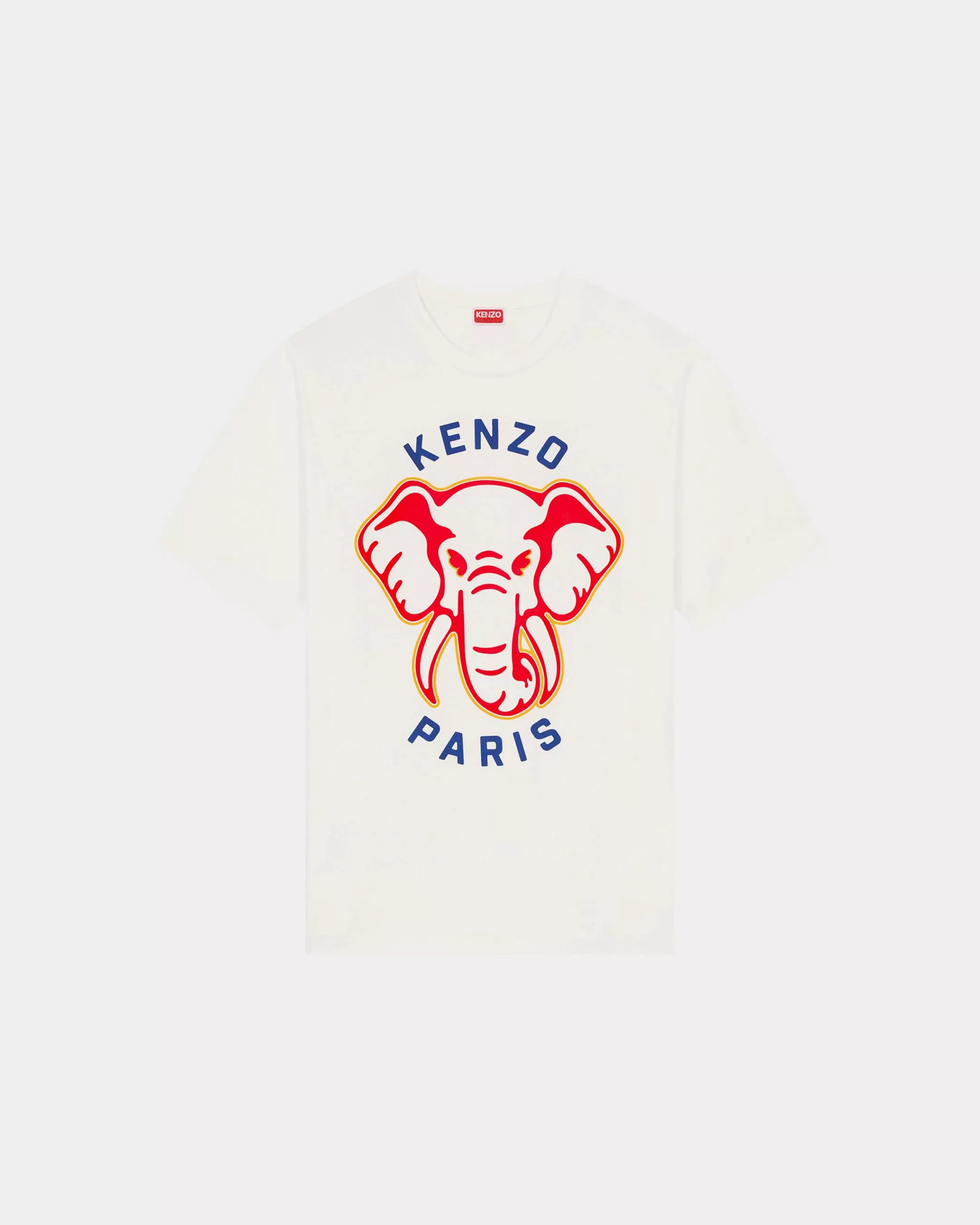 T-shirts and Polos*KENZO ' Elephant' T-shirt Off White