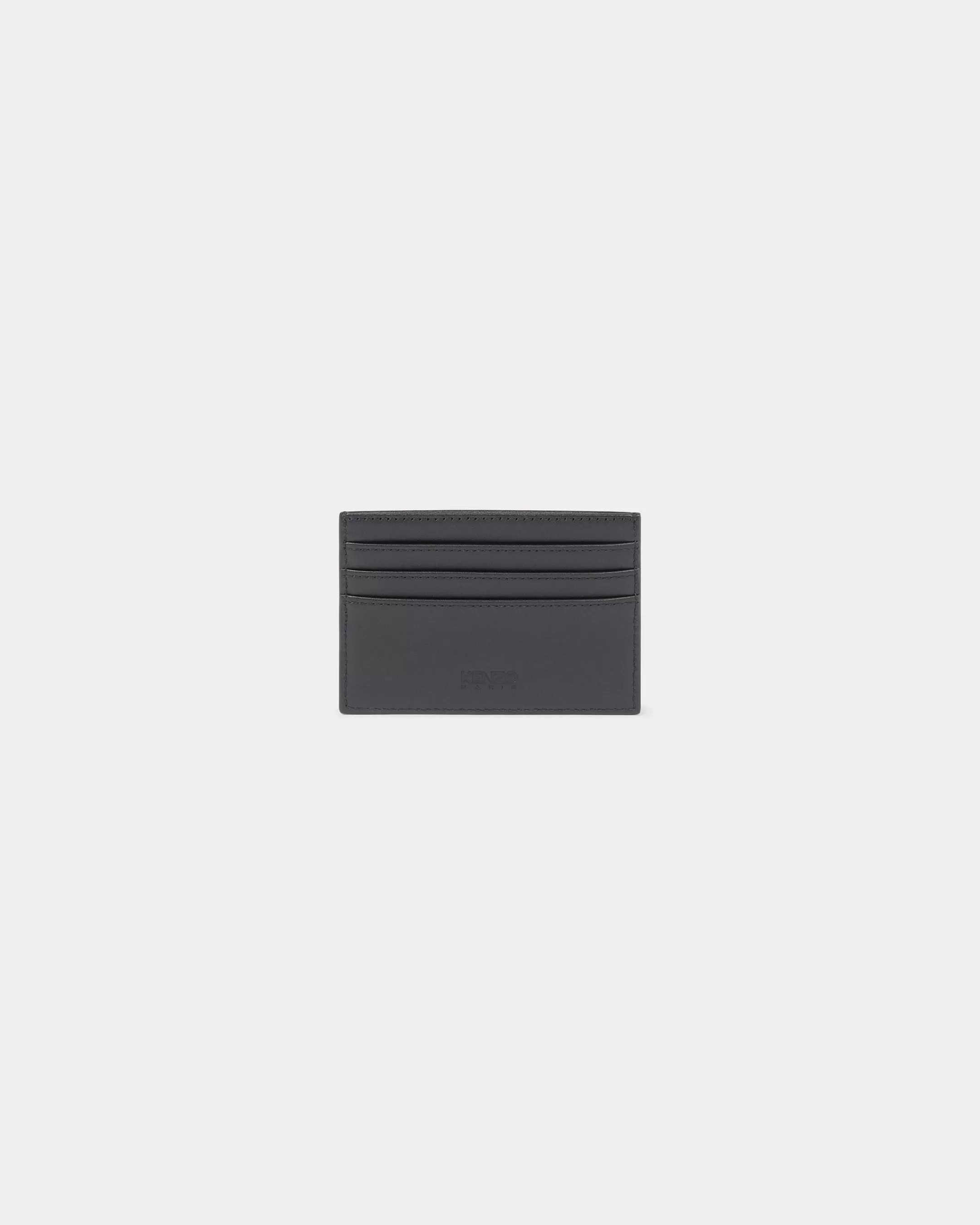 Small Leathergoods | Small Leathergoods*KENZO ' Emboss' leather card holder Black