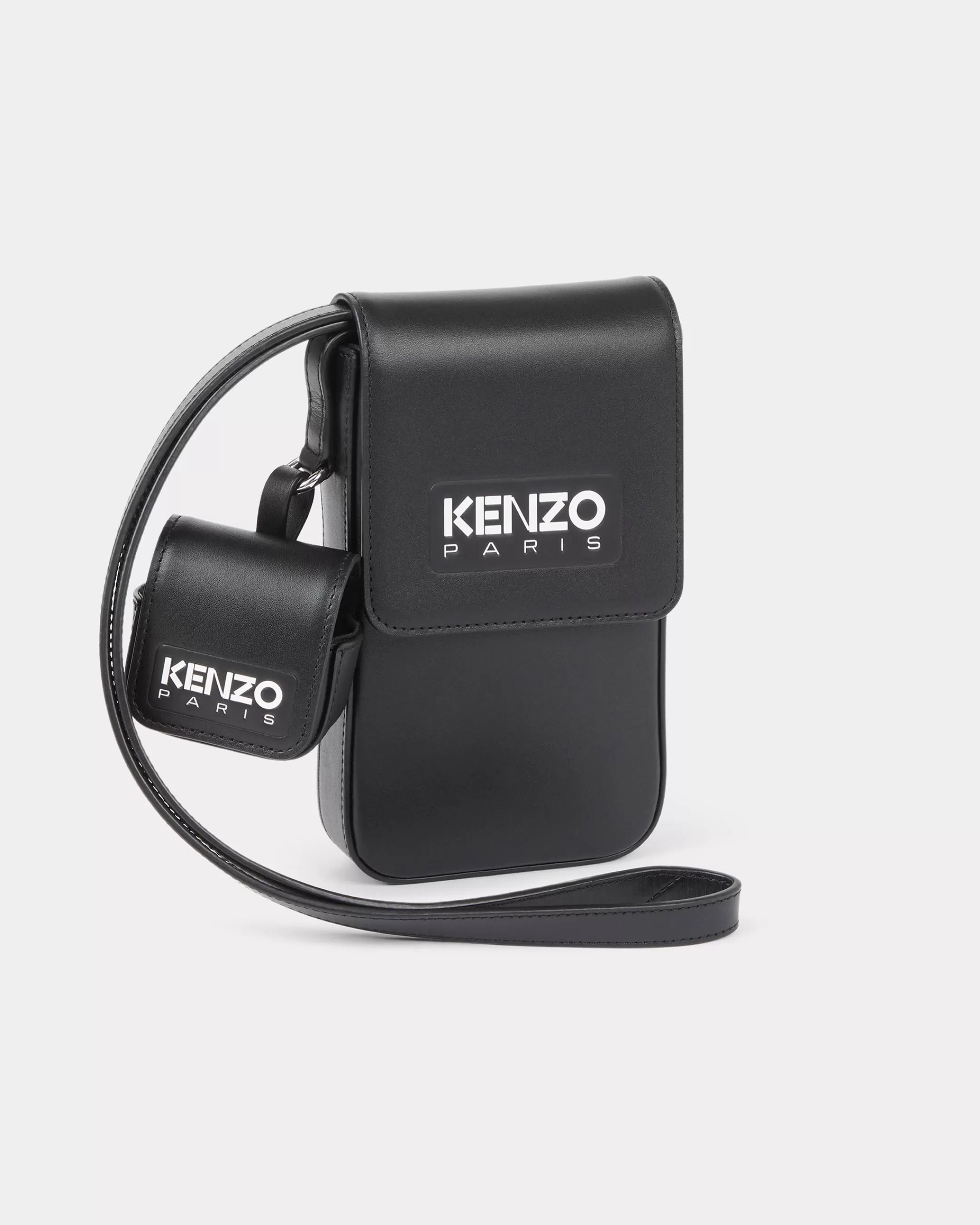 Small Leathergoods | Small Leathergoods*KENZO ' Emboss' leather phone case Black