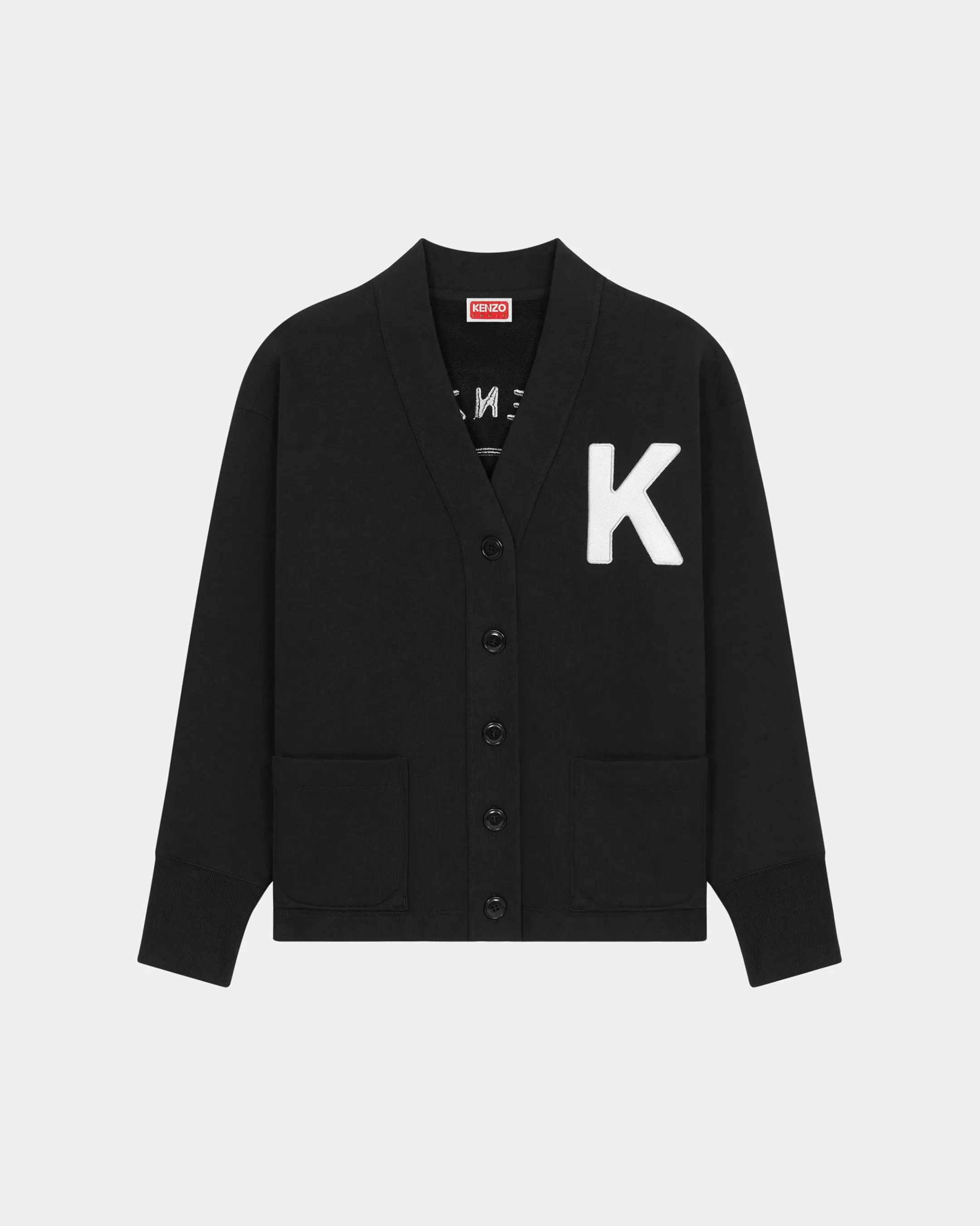 Sweatshirts and Hoodies*KENZO '' embroidered cardigan Black