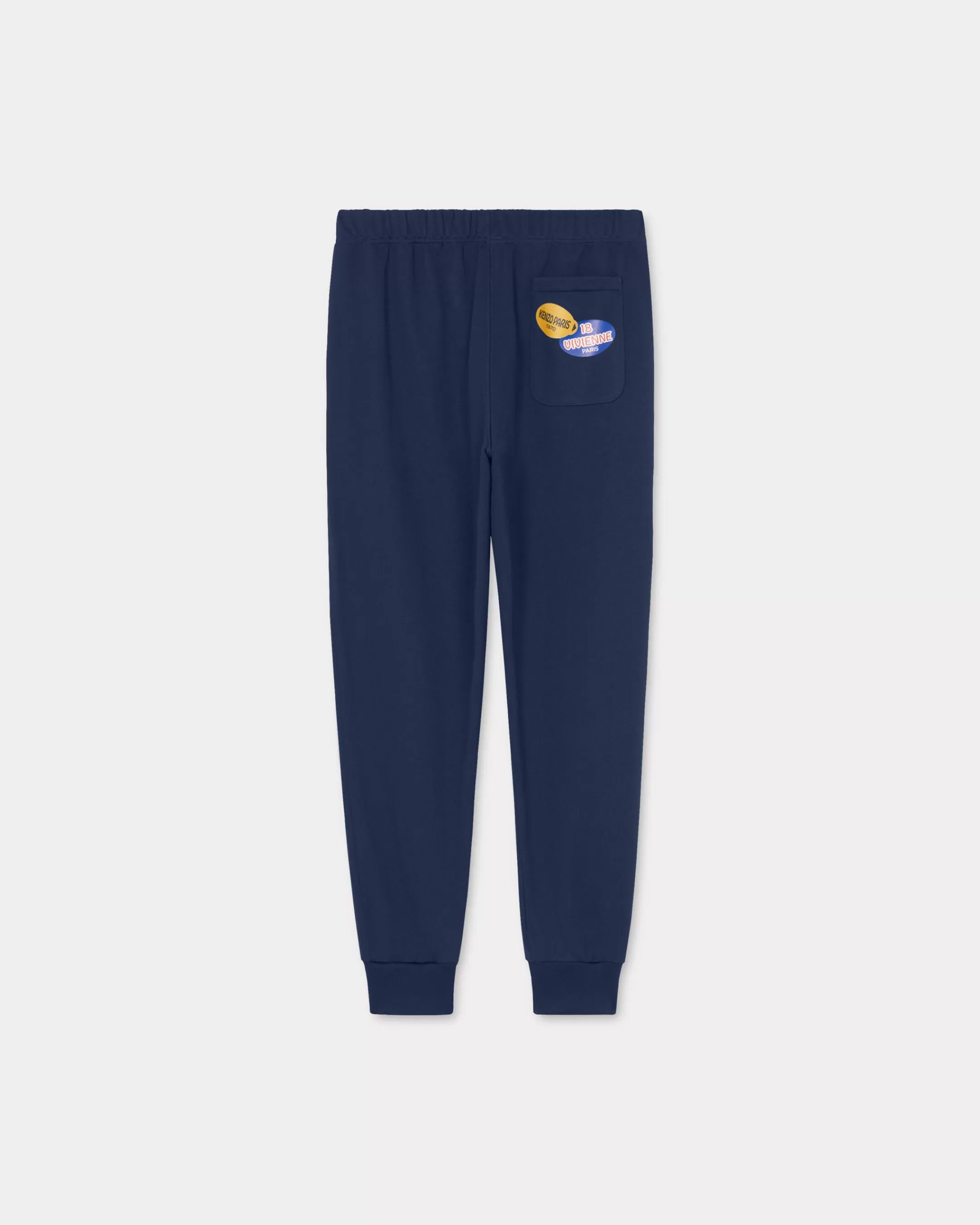 Pants and Shorts*KENZO ' Fruit Stickers' classic jog pant Midnight Blue