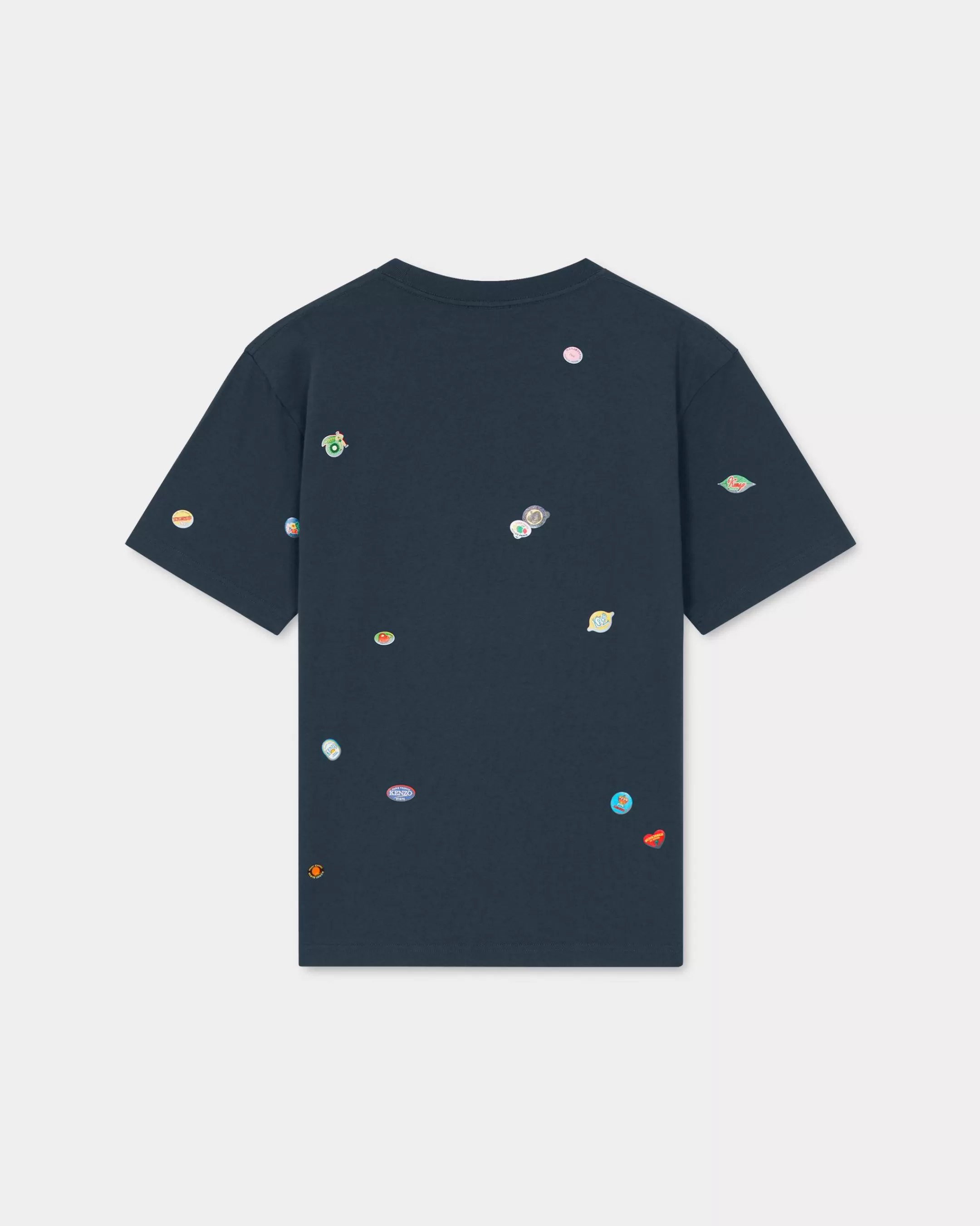 T-shirts and Polos*KENZO ' Fruit Stickers' classic T-shirt Midnight Blue