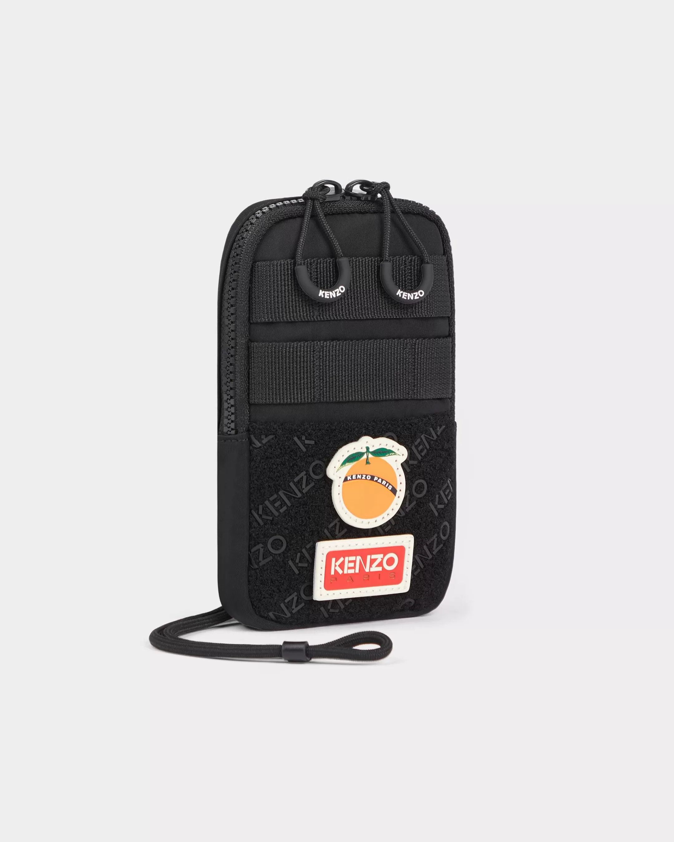 Small Leathergoods | Small Leathergoods*KENZO ' Jungle' phone case with strap Black