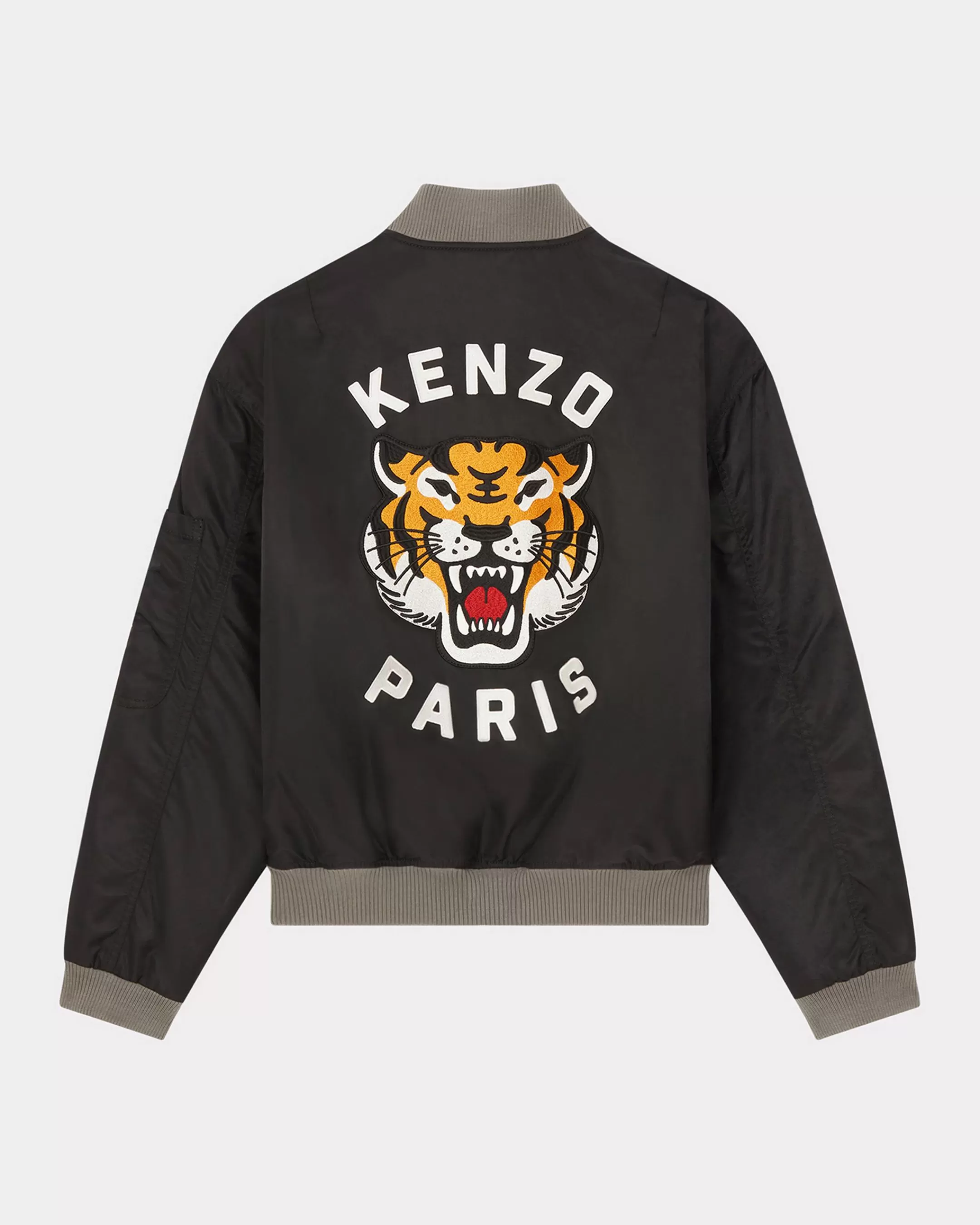 Jackets and Coats | Lucky Tiger*KENZO ' Lucky Tiger' embroidered bomber jacket Black