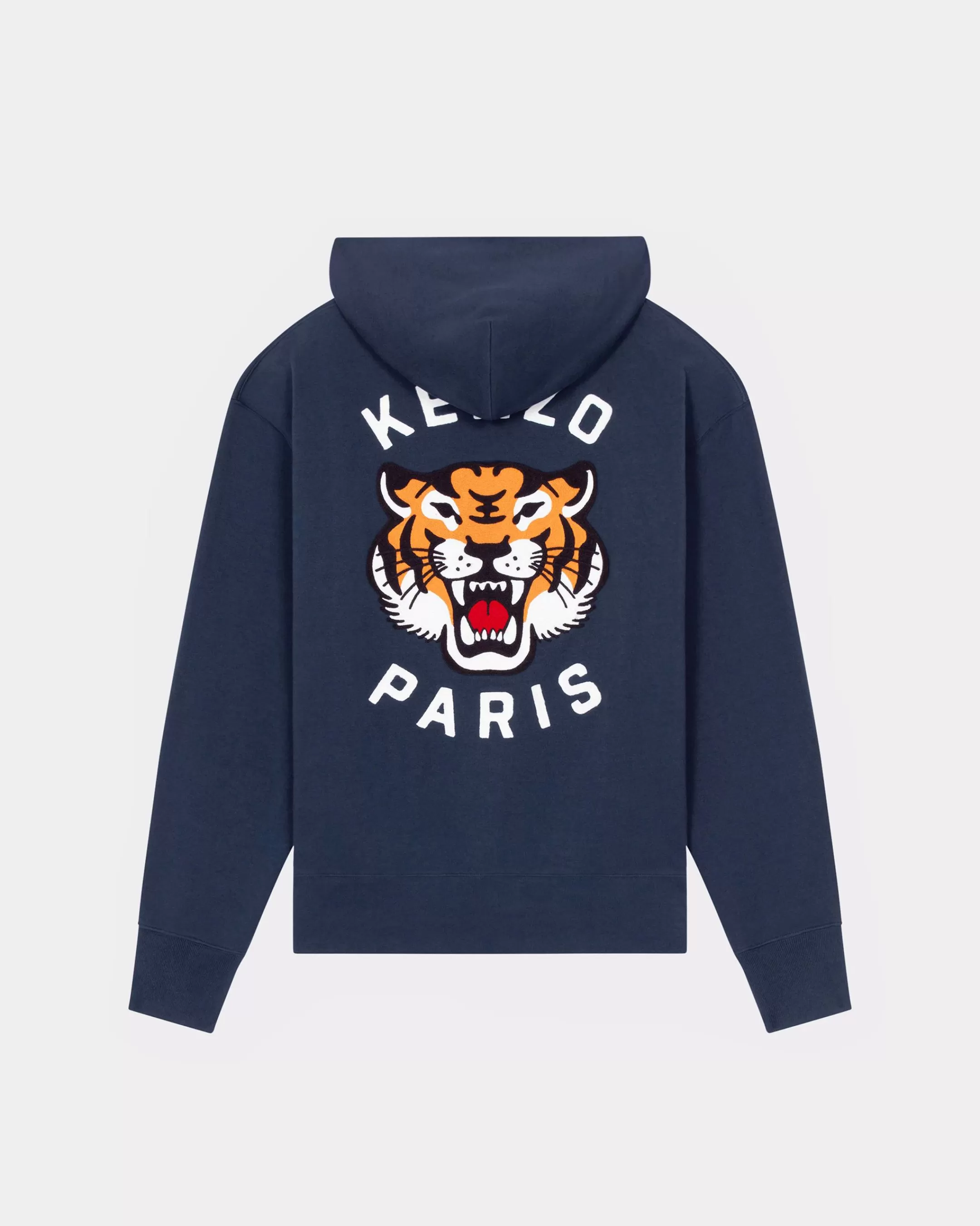 Sweatshirts and Hoodies | Sweatshirts and Hoodies*KENZO ' Lucky Tiger' hooded genderless sweatshirt Midnight Blue