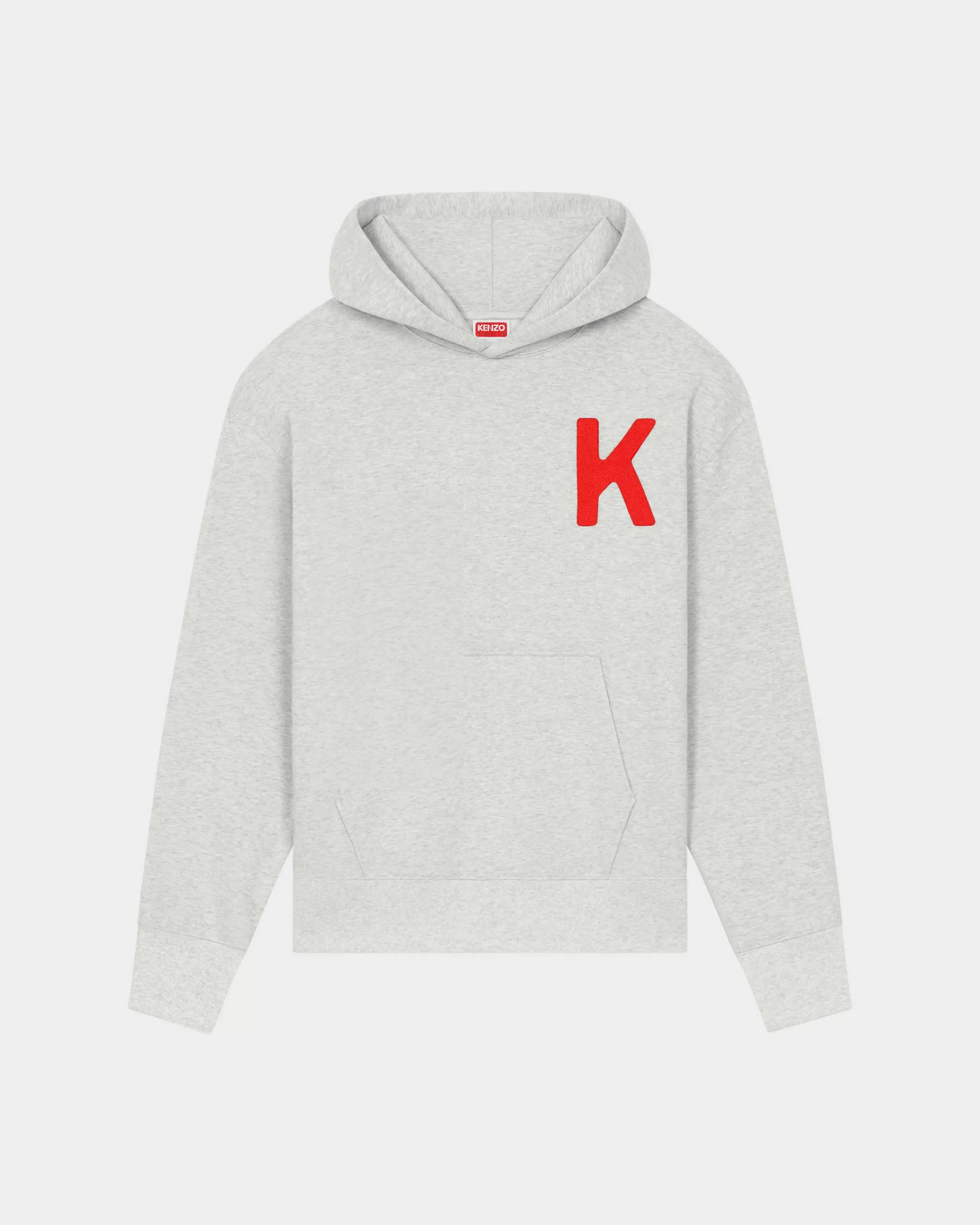 Sweatshirts and Hoodies | Sweatshirts and Hoodies*KENZO ' Lucky Tiger' hooded genderless sweatshirt Pale Grey