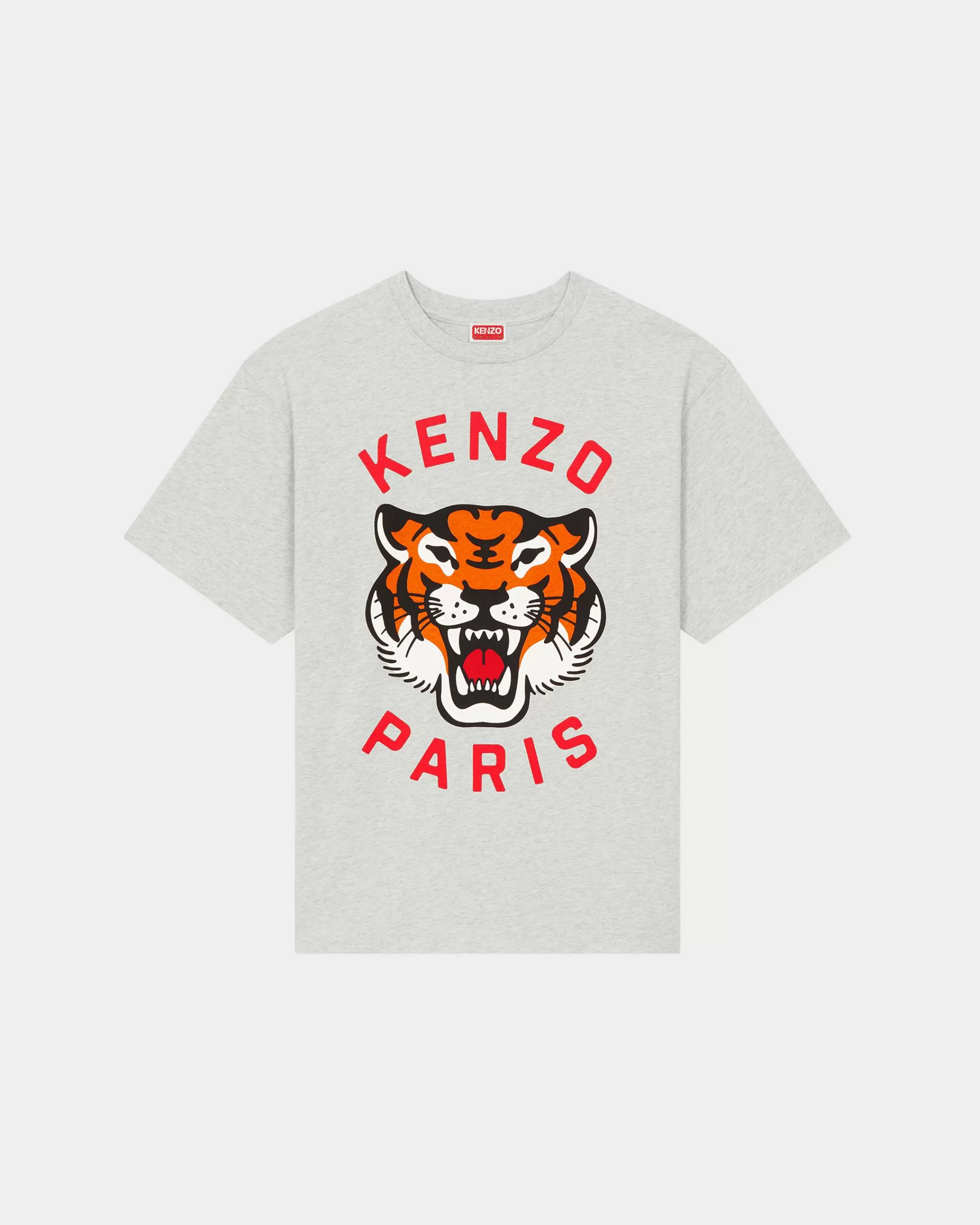 T-shirts and Polos | T-shirts and Polos*KENZO ' Lucky Tiger' oversized genderless T-shirt Pale Grey