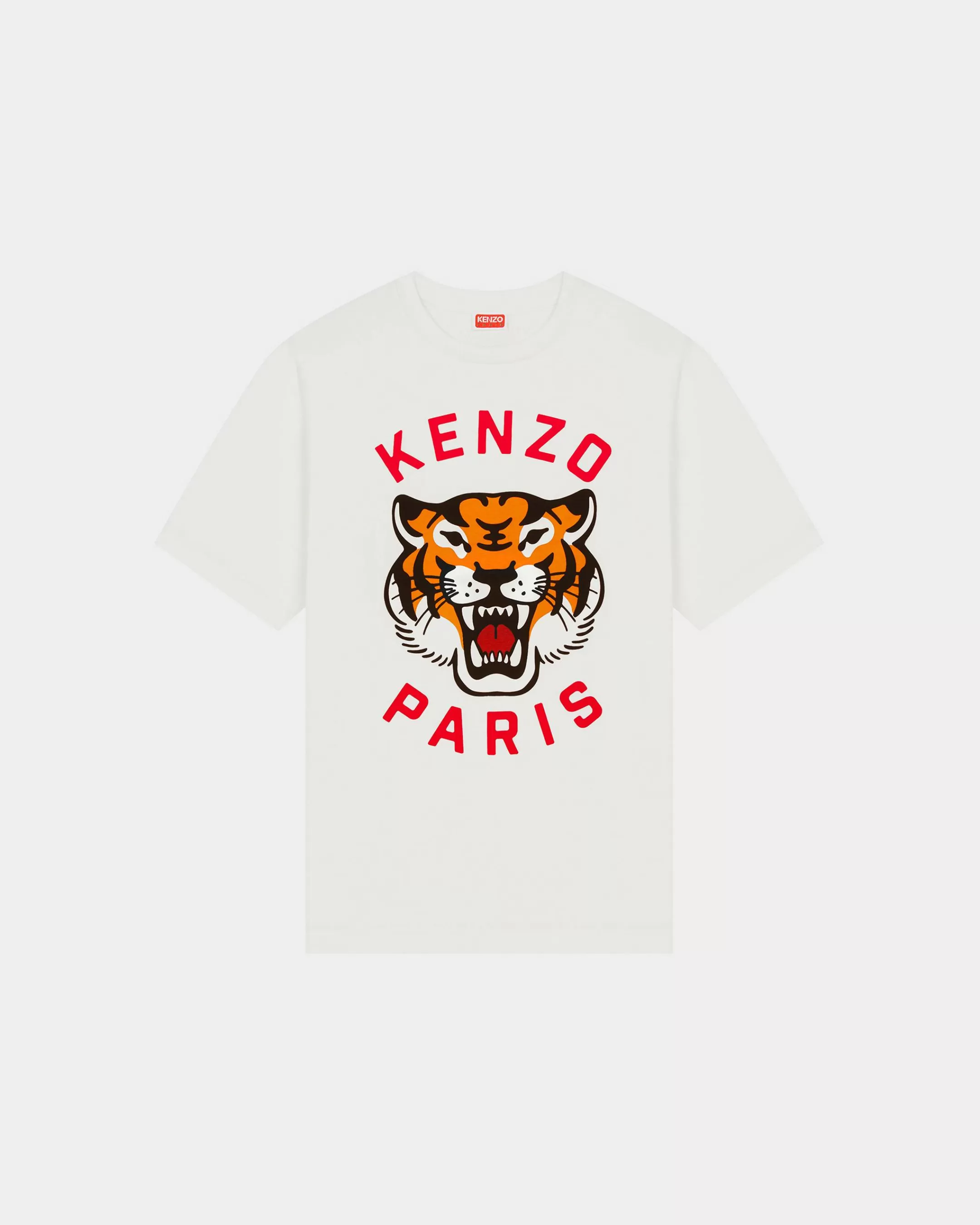 T-shirts and Polos | T-shirts and Polos*KENZO ' Lucky Tiger' oversized genderless T-shirt Off White