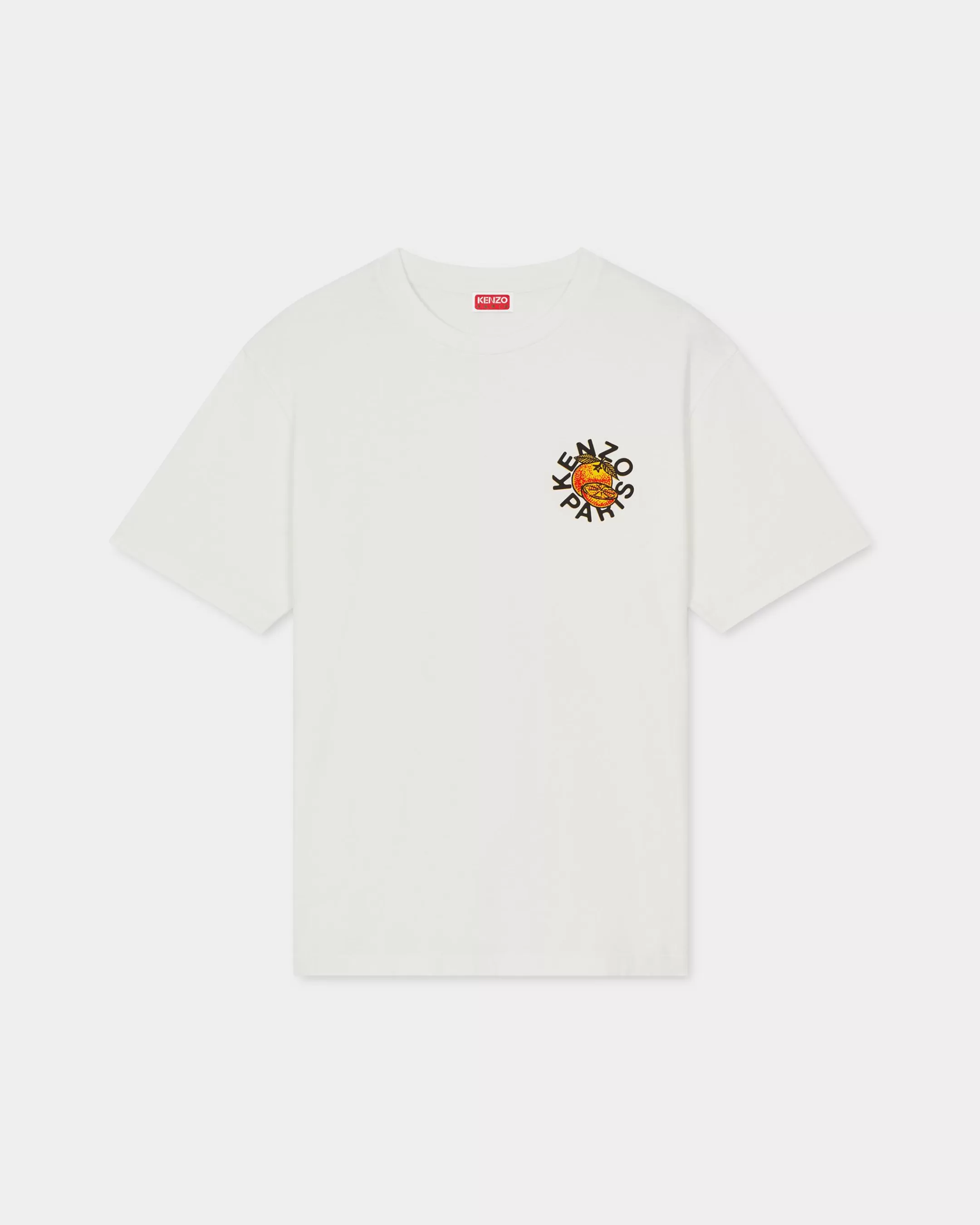 T-shirts and Polos*KENZO ' Orange' classic T-shirt Off White