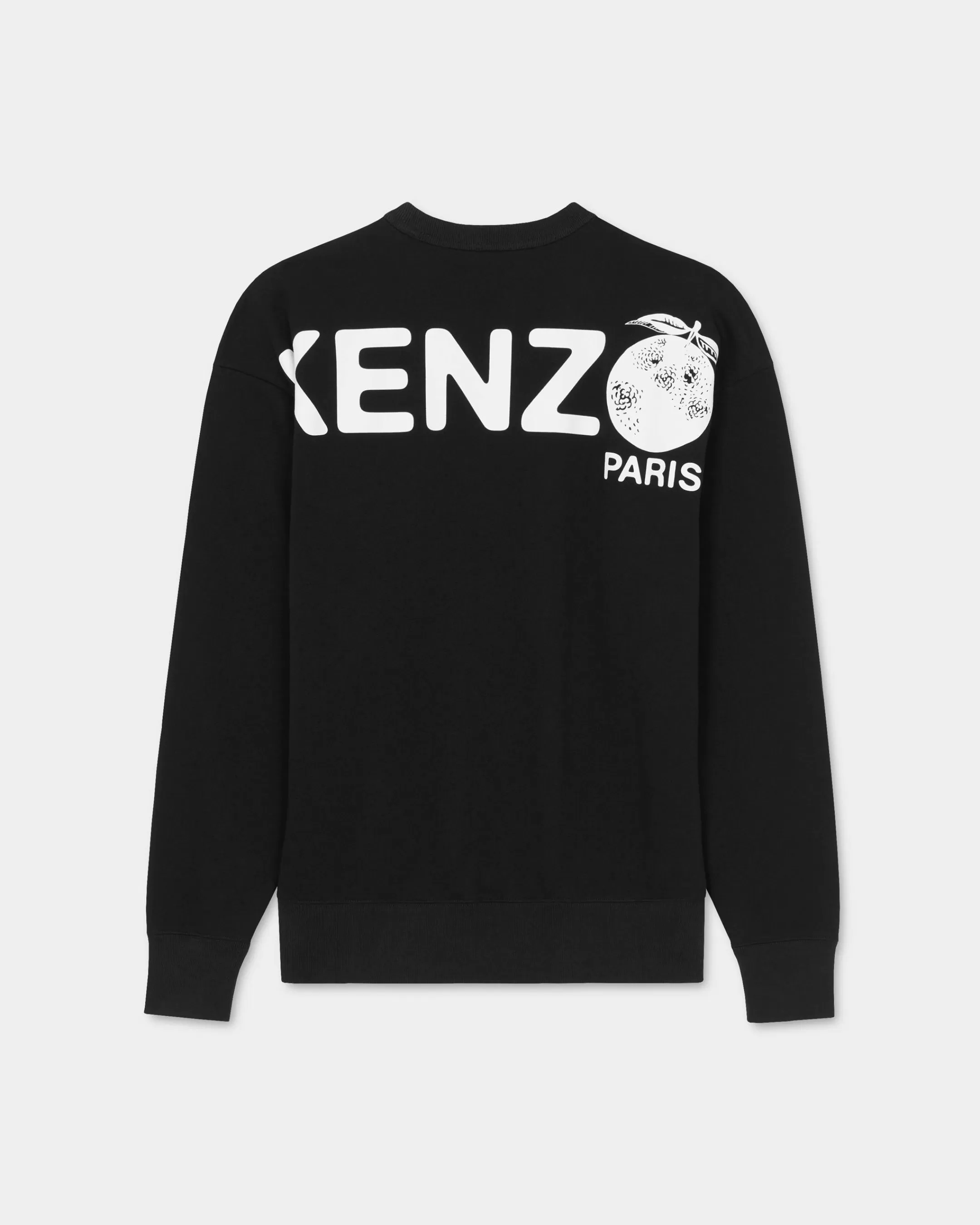 Sweatshirts and Hoodies*KENZO ' Orange' oversized sweatshirt Black