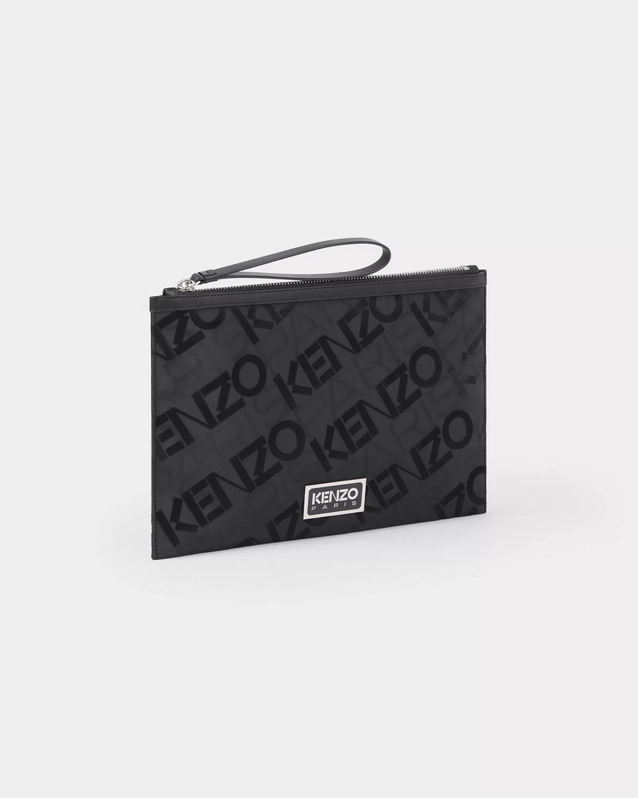 Small Leathergoods | Small Leathergoods*KENZO ' Paris' large pouch Black