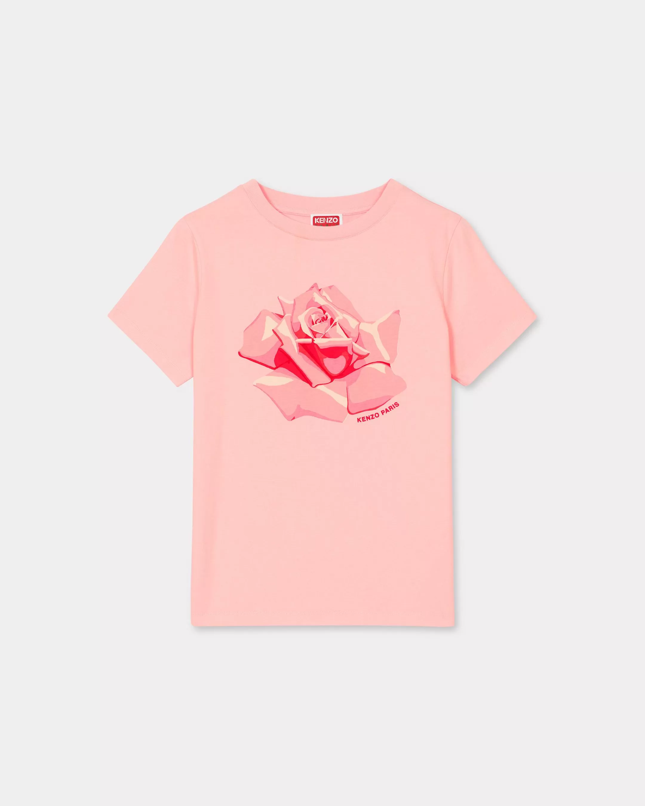 T-shirts and Polos*KENZO ' Rose' classic T-shirt Faded Pink