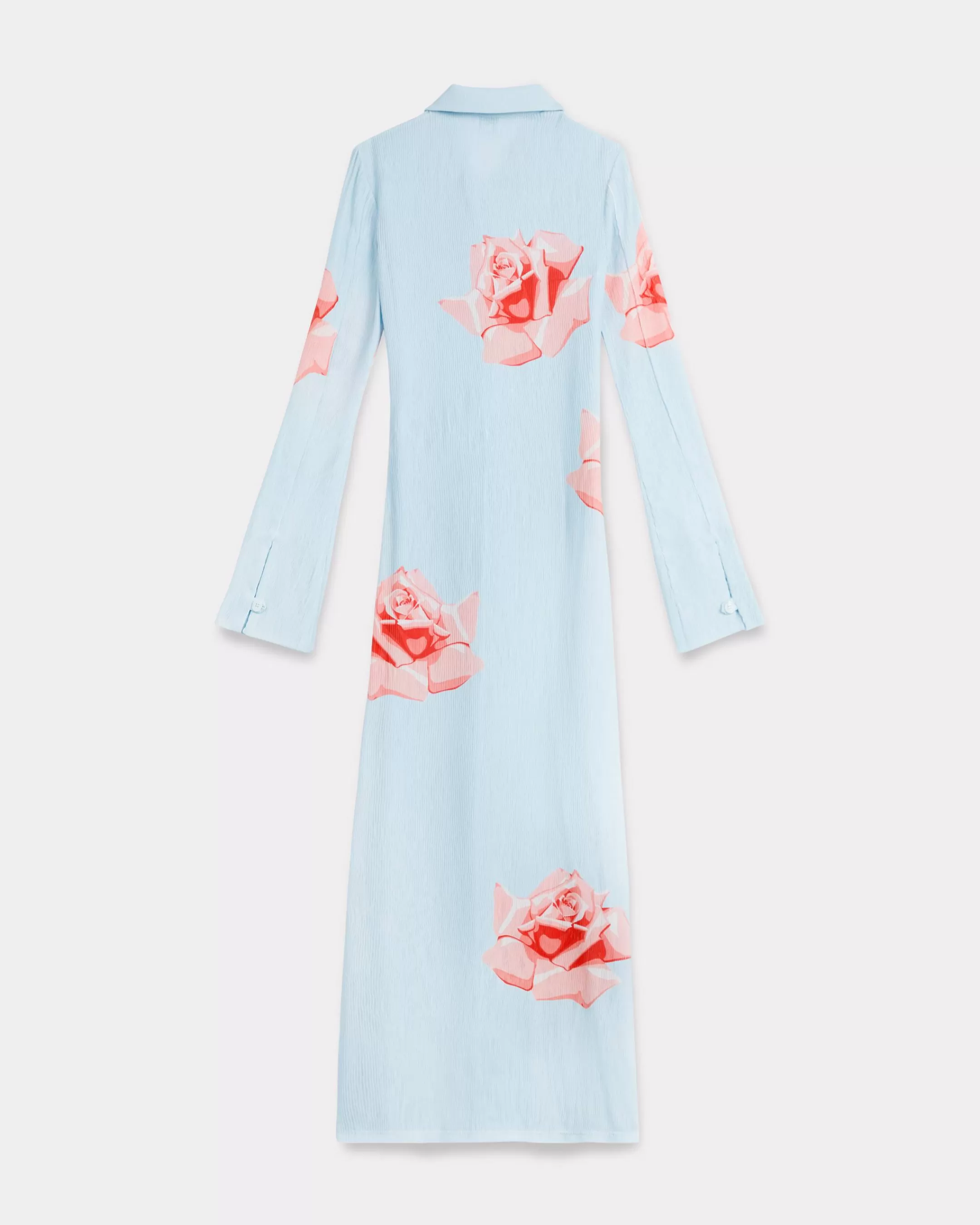 Dresses and Skirts | Shirts and Tops*KENZO ' Rose' elevated woven cardigan Light Blue