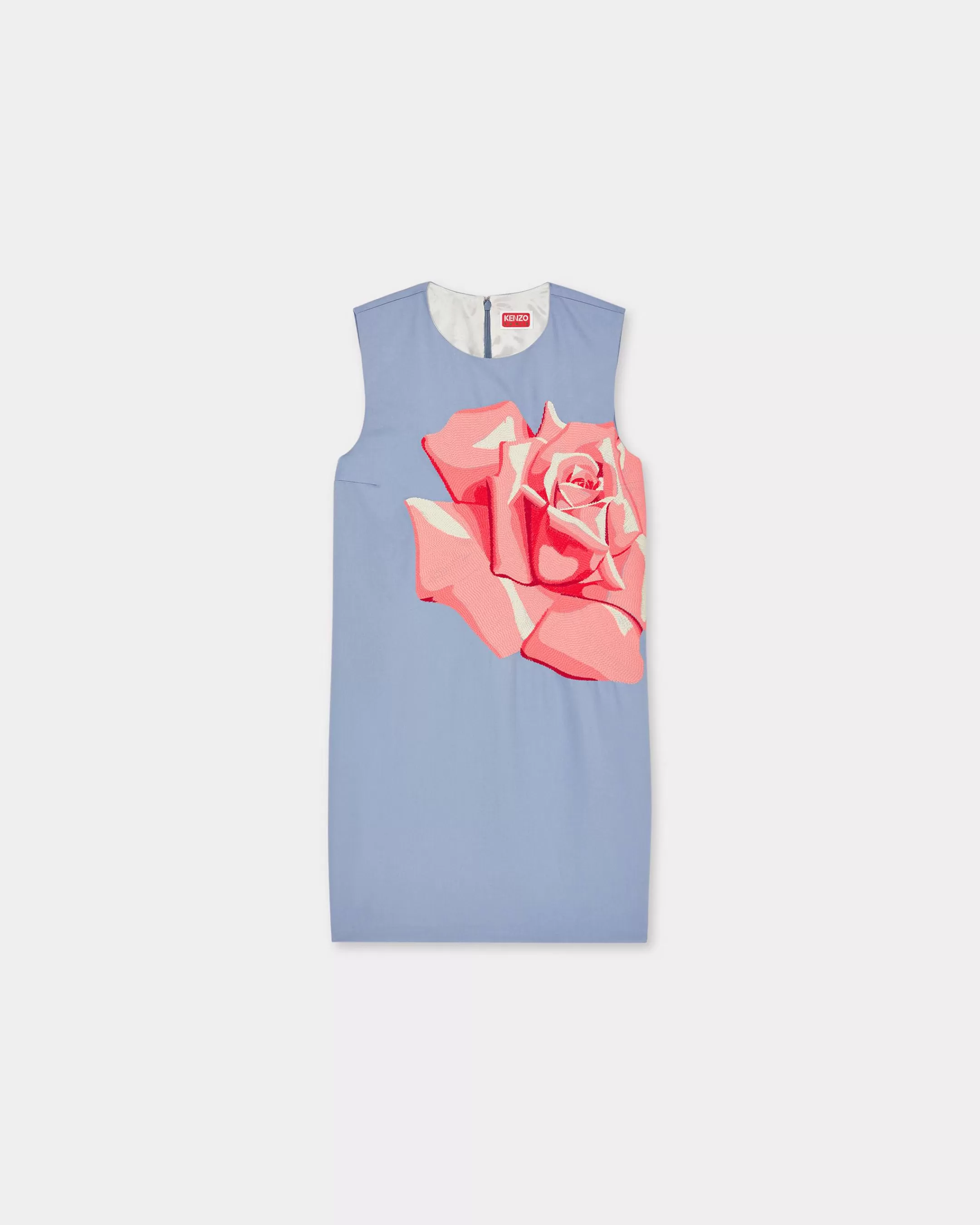 Dresses and Skirts | Campaign Looks*KENZO ' Rose' embroidered short dress Blue