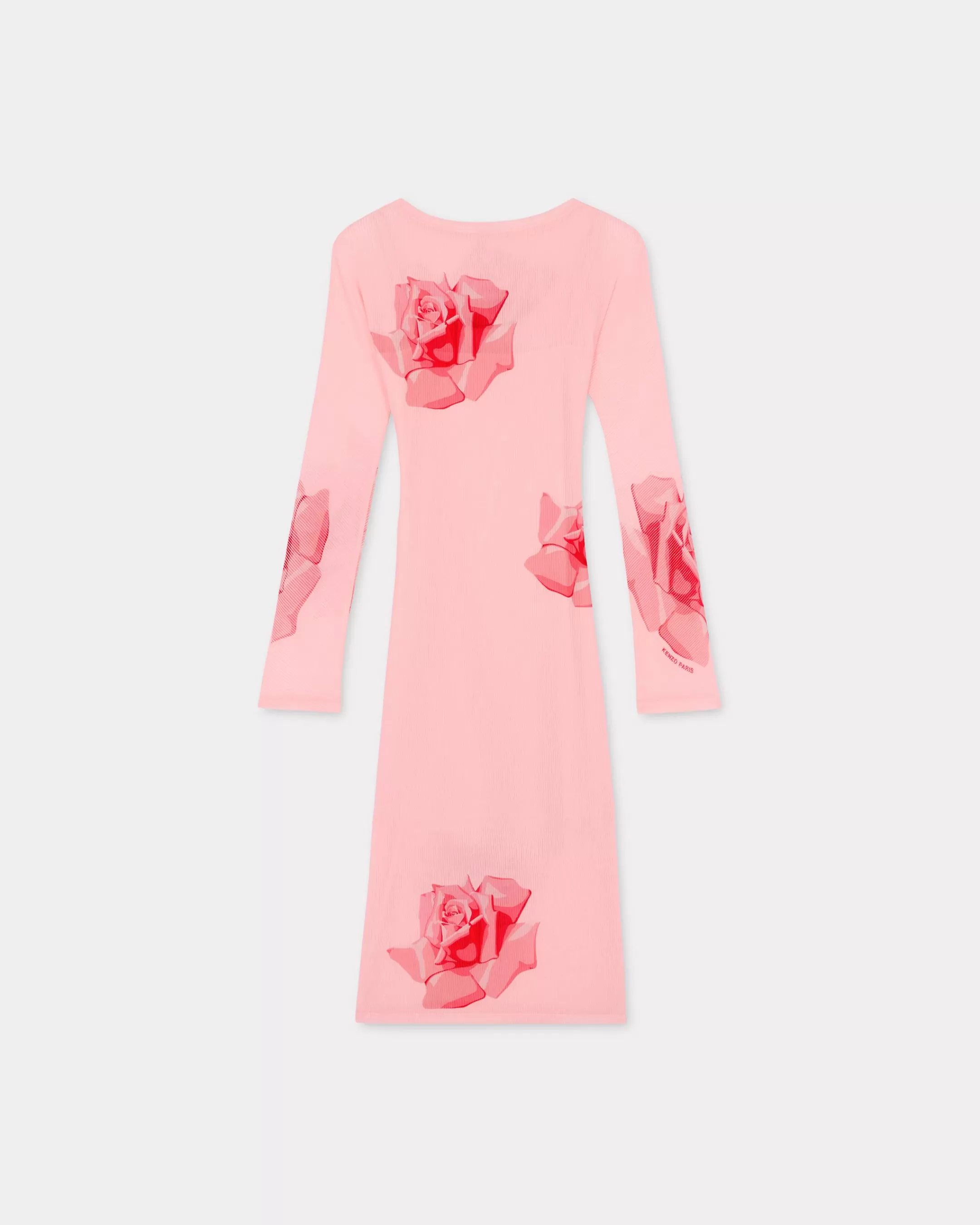 Dresses and Skirts*KENZO ' Rose' midi pleated dress Faded Pink