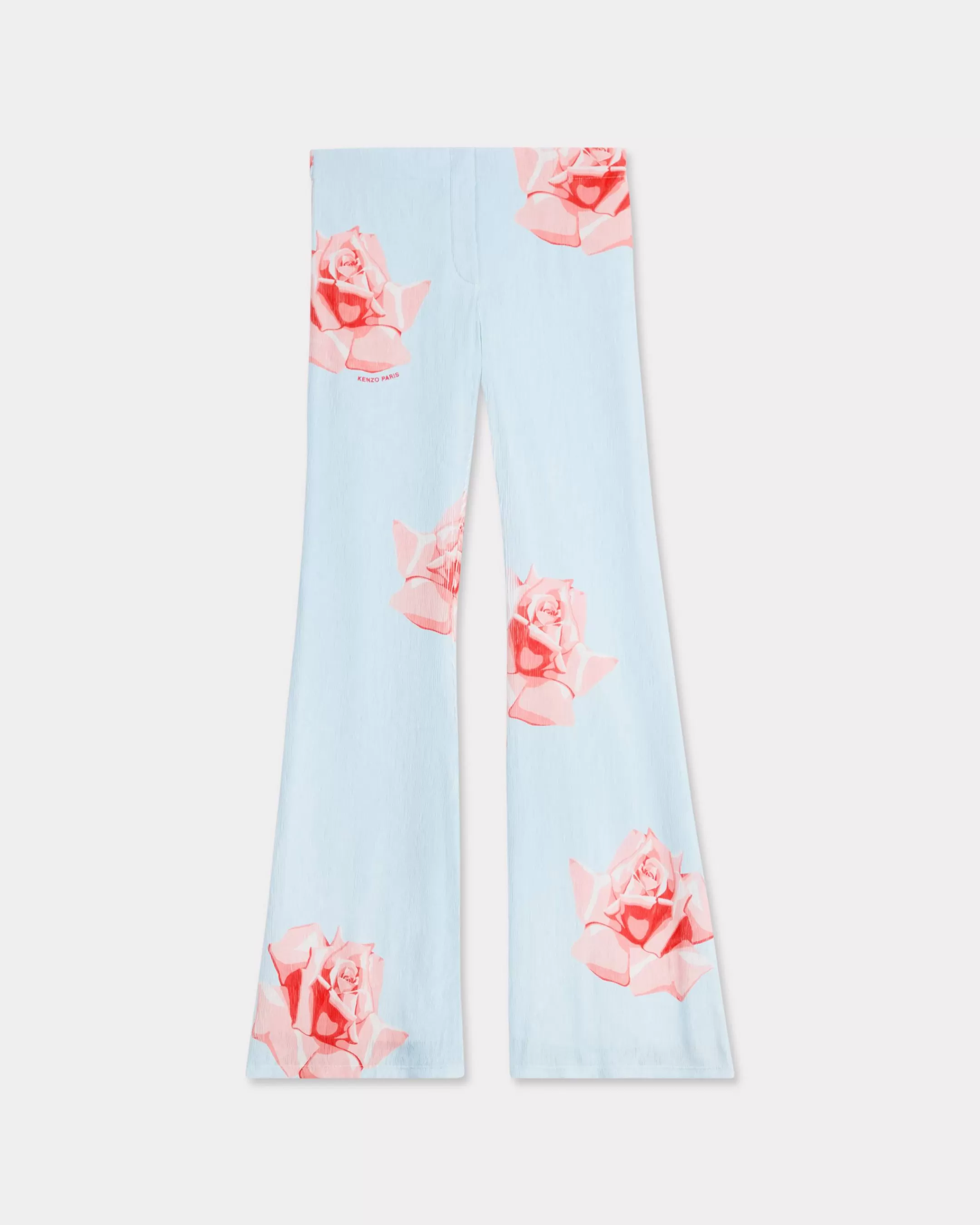 Pants and Shorts | Campaign Looks*KENZO ' Rose' pleated pants Light Blue