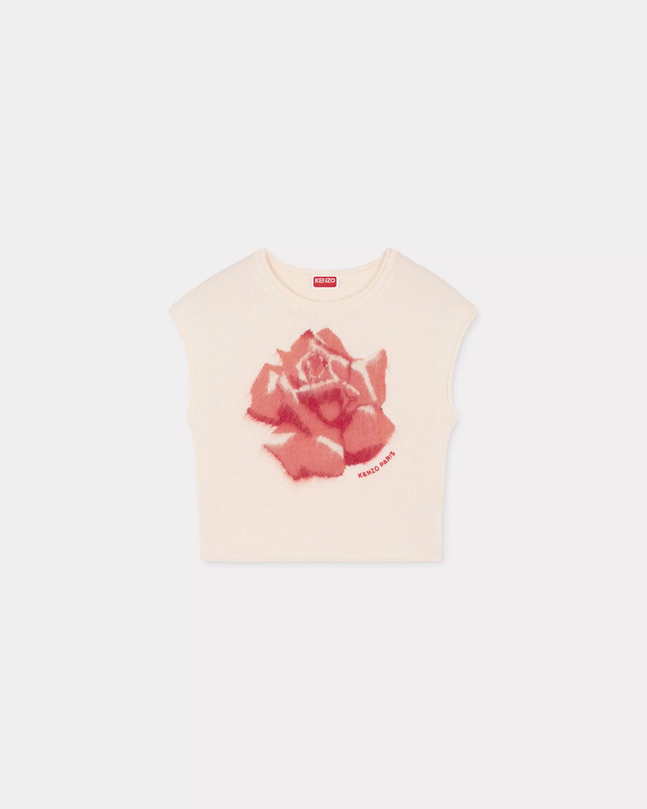 Shirts and Tops | Knitwear*KENZO ' Rose' top Off White