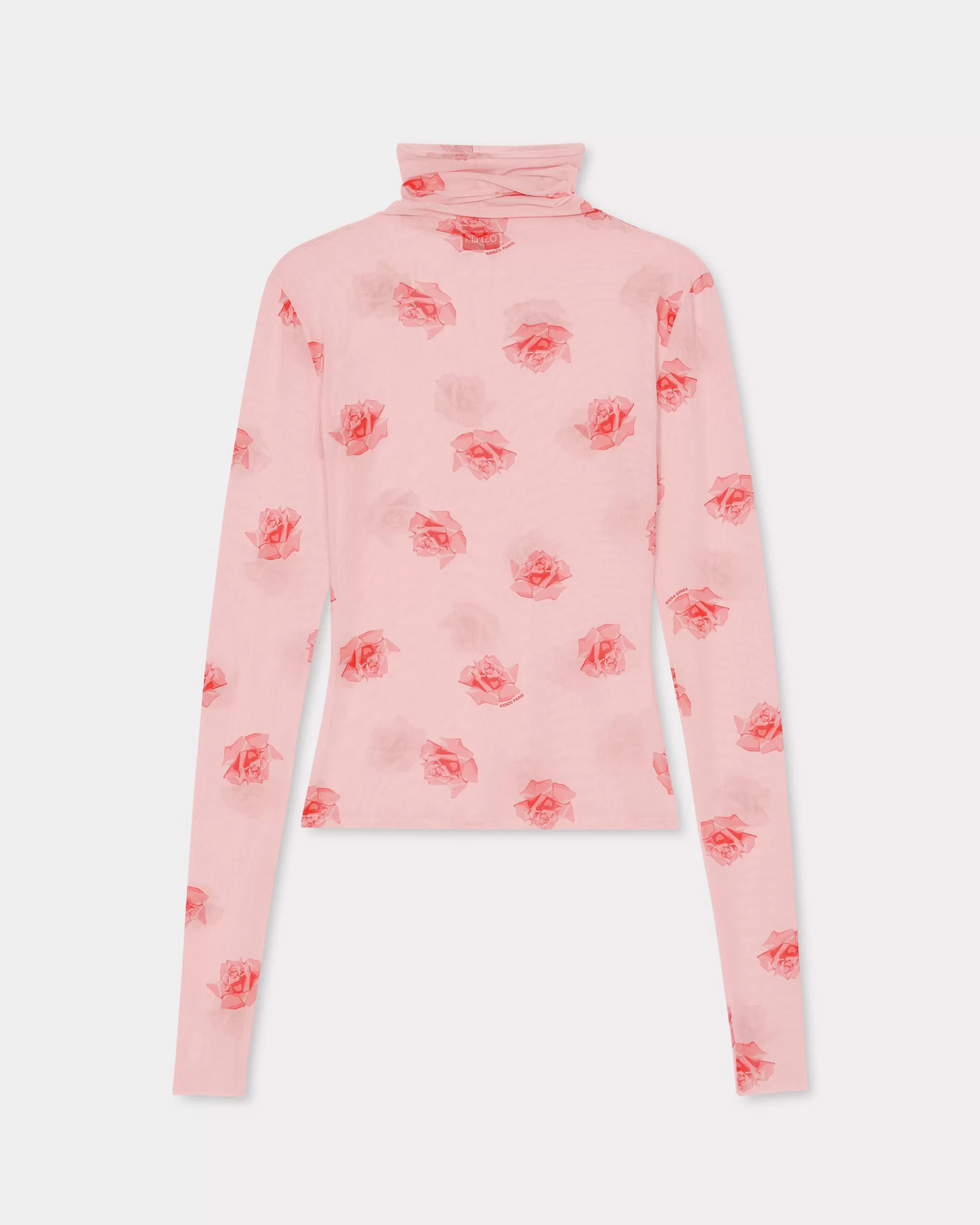 Shirts and Tops | Campaign Looks*KENZO ' Rose' turtleneck top Faded Pink