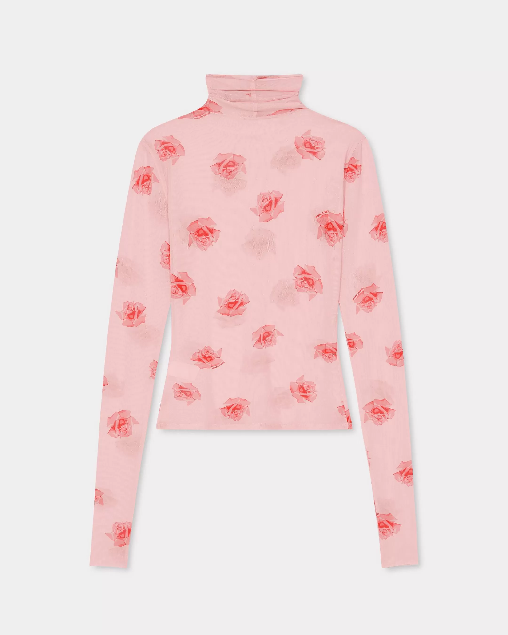 Shirts and Tops | Campaign Looks*KENZO ' Rose' turtleneck top Faded Pink