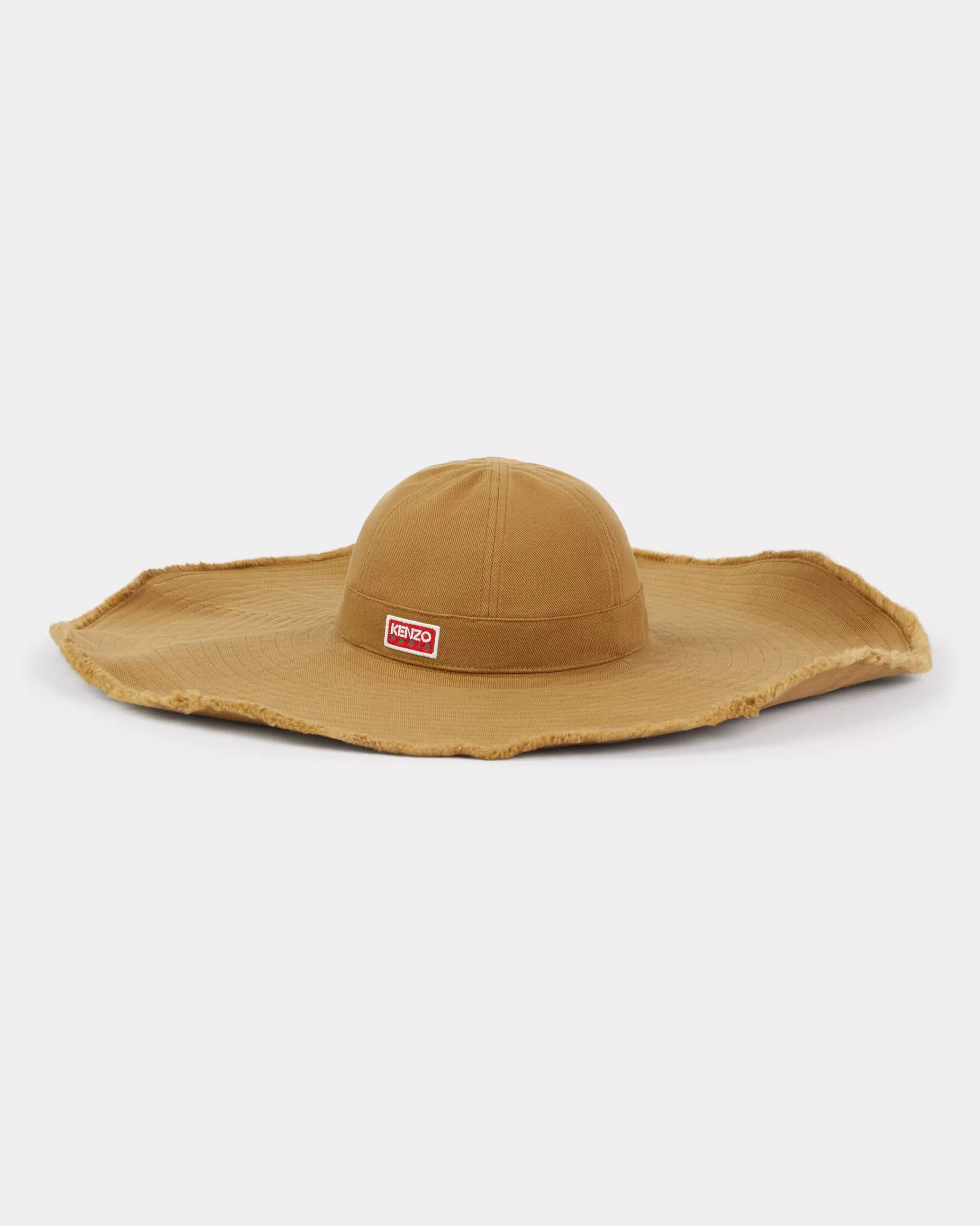 Caps and Hats | Caps and Hats*KENZO ' Stamp' floppy hat in cotton Dark Beige