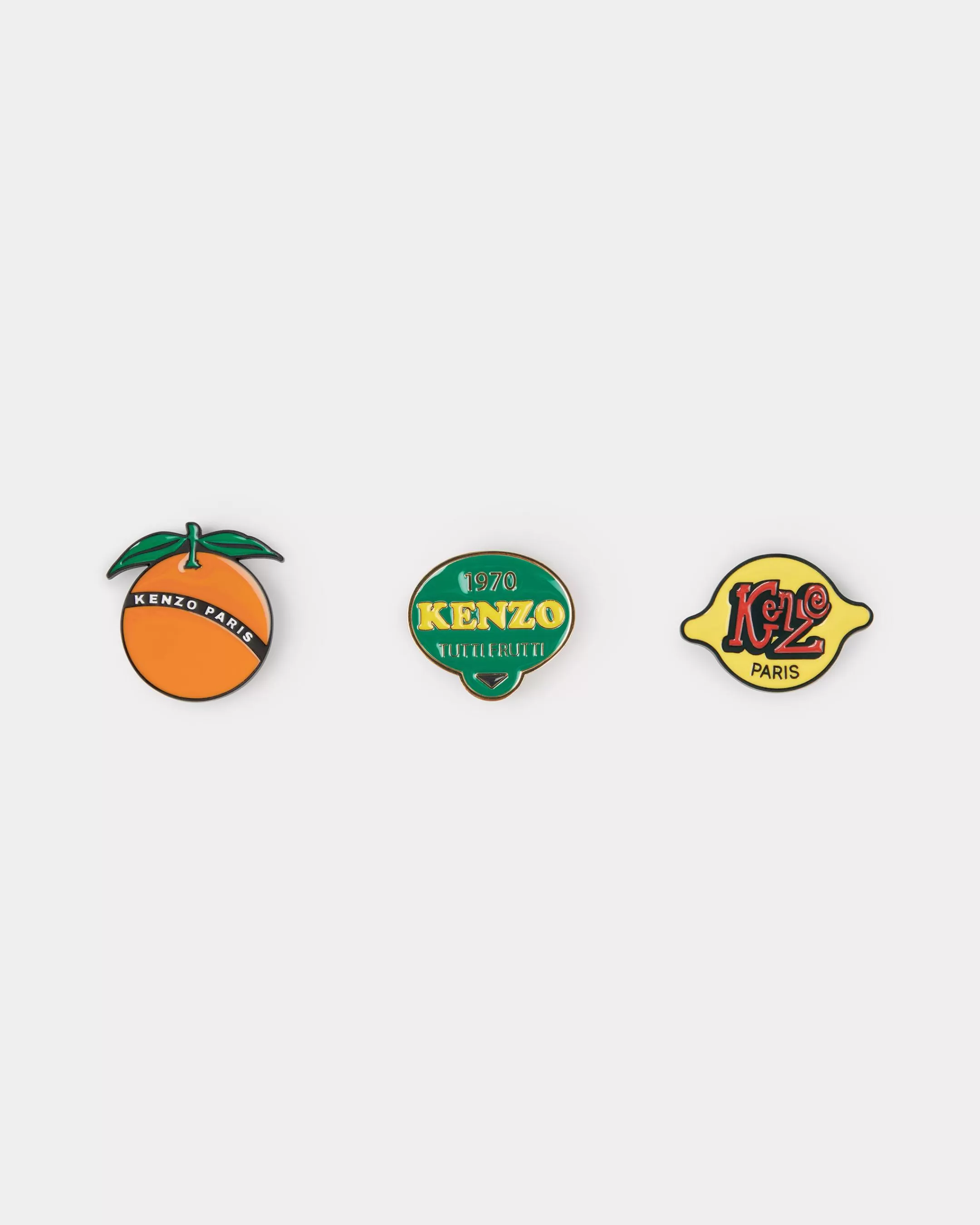 Pins & Jewelry | Pins & Jewelry*KENZO ' Stamp' set of lapel pins Multicolor