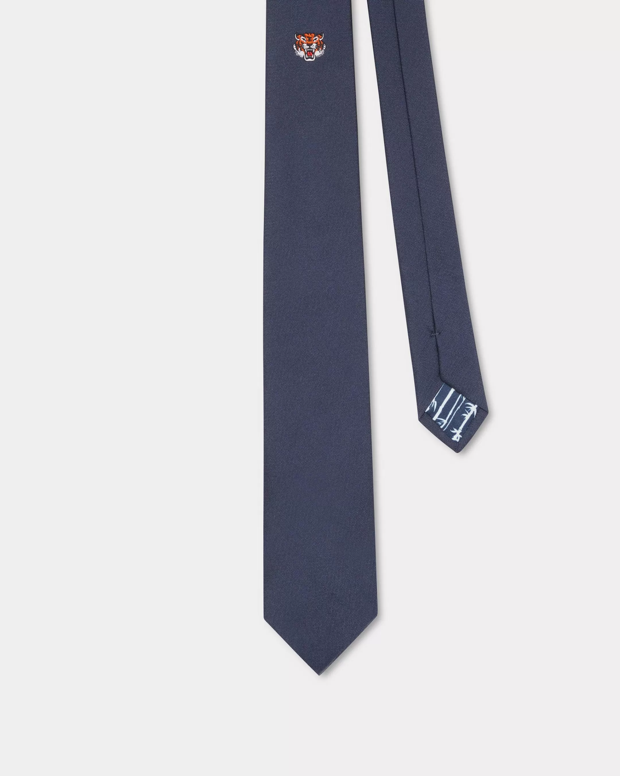 Ties | Ties*KENZO ' Stamp' silk tie Midnight Blue