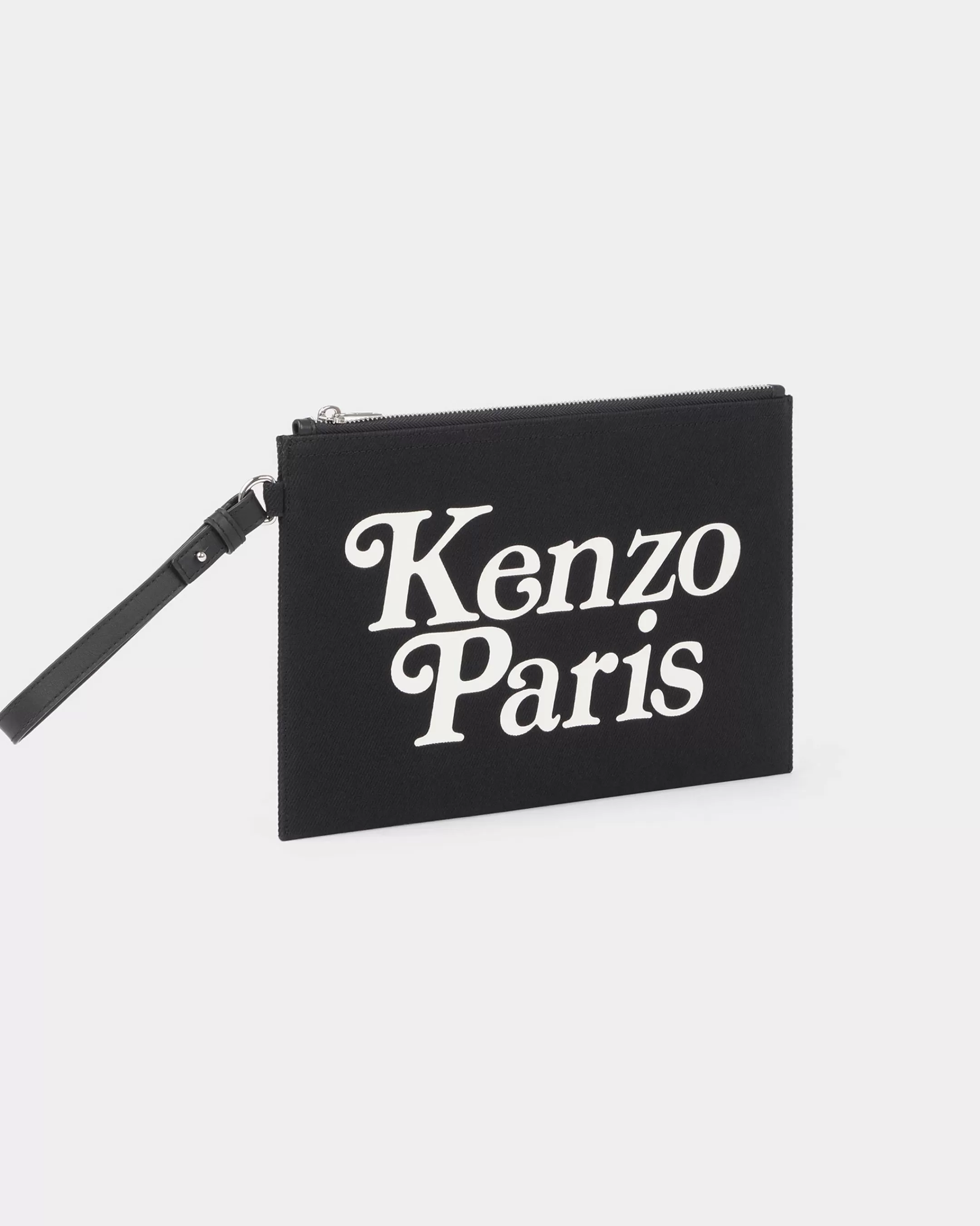 Small Leathergoods | Small Leathergoods*KENZO ' Utility' large canvas pouch Black