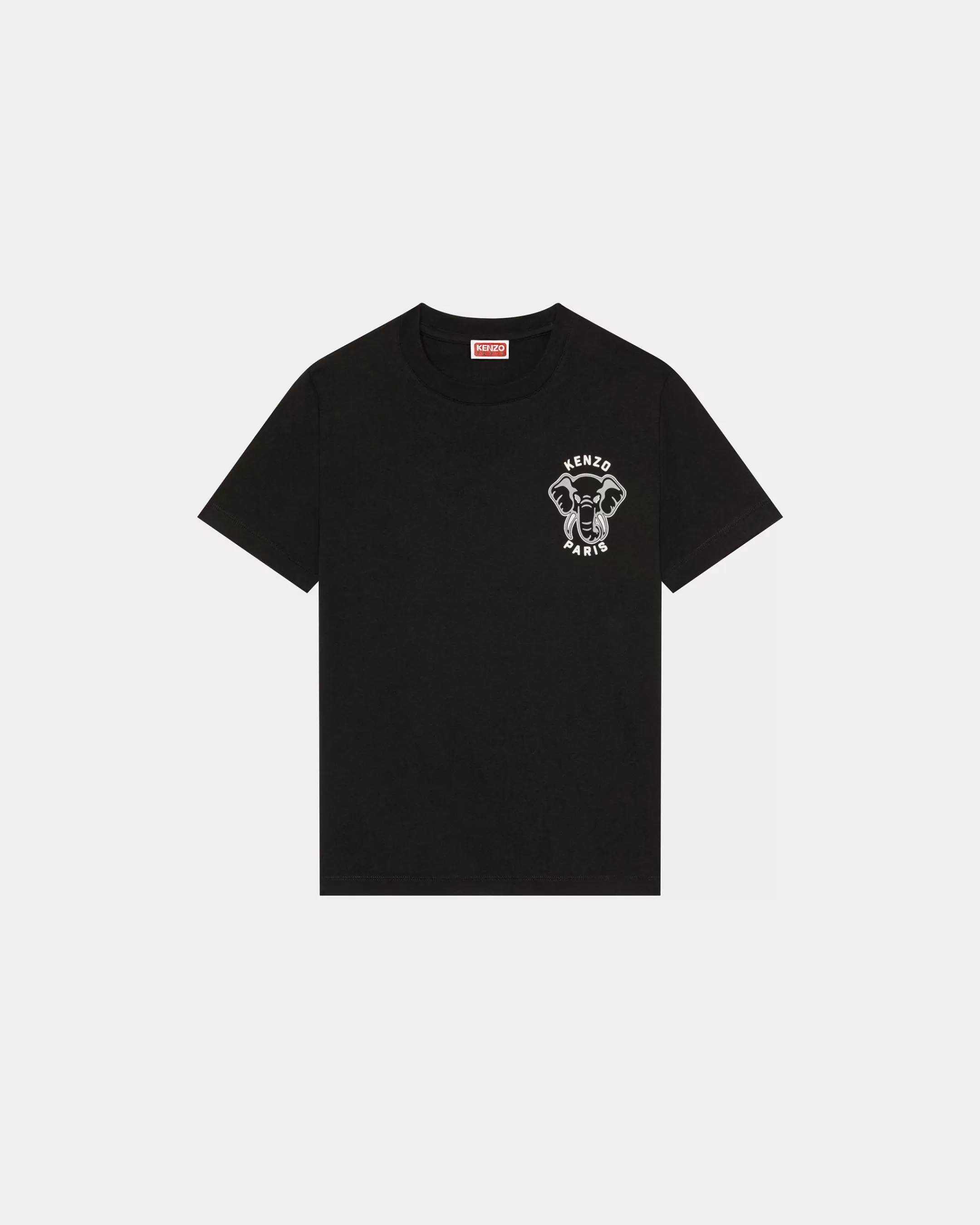 T-shirts and Polos*KENZO 'Varsity Jungle' Elephant T-shirt Black