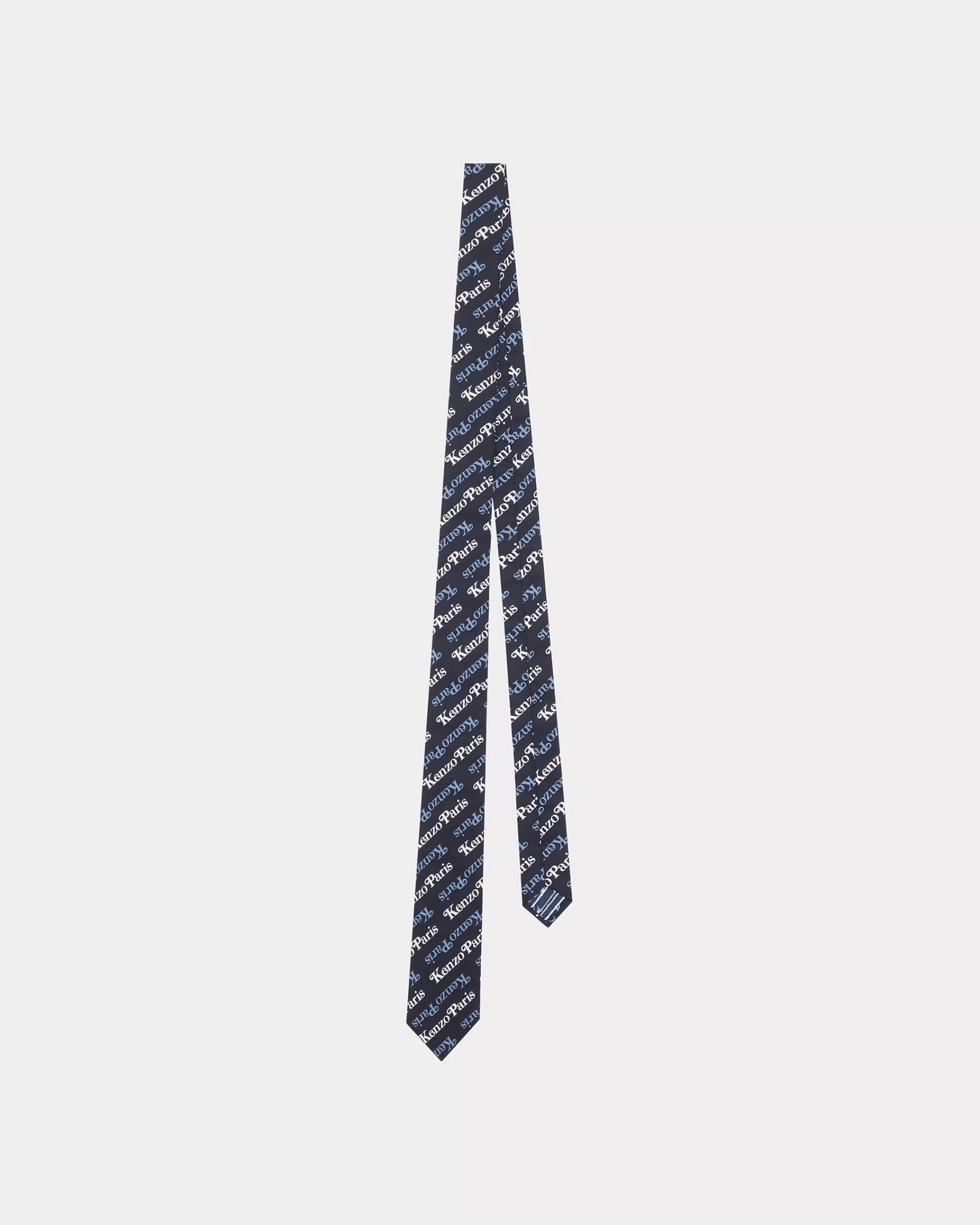 Ties | Ties*KENZO 'GRAM' cotton tie Midnight Blue