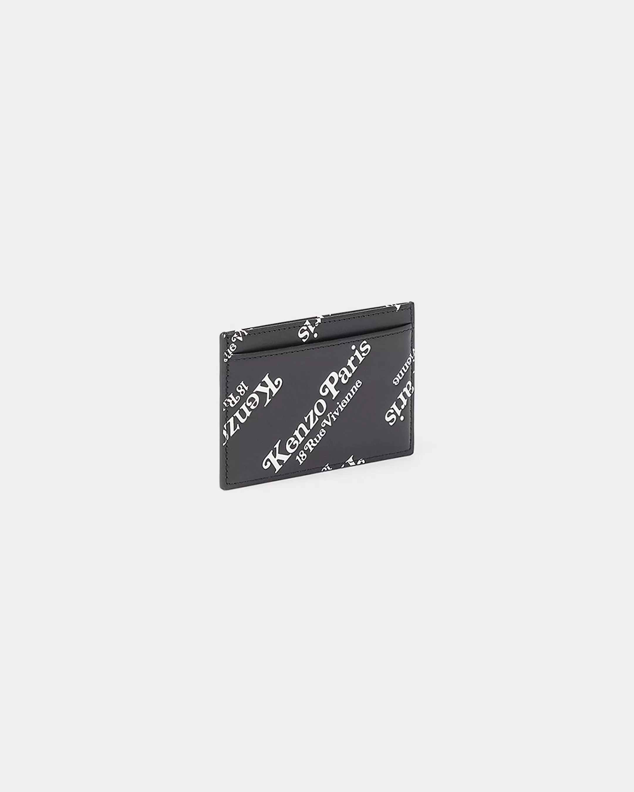 Small Leathergoods | Small Leathergoods*KENZO 'GRAM' leather card holder Black