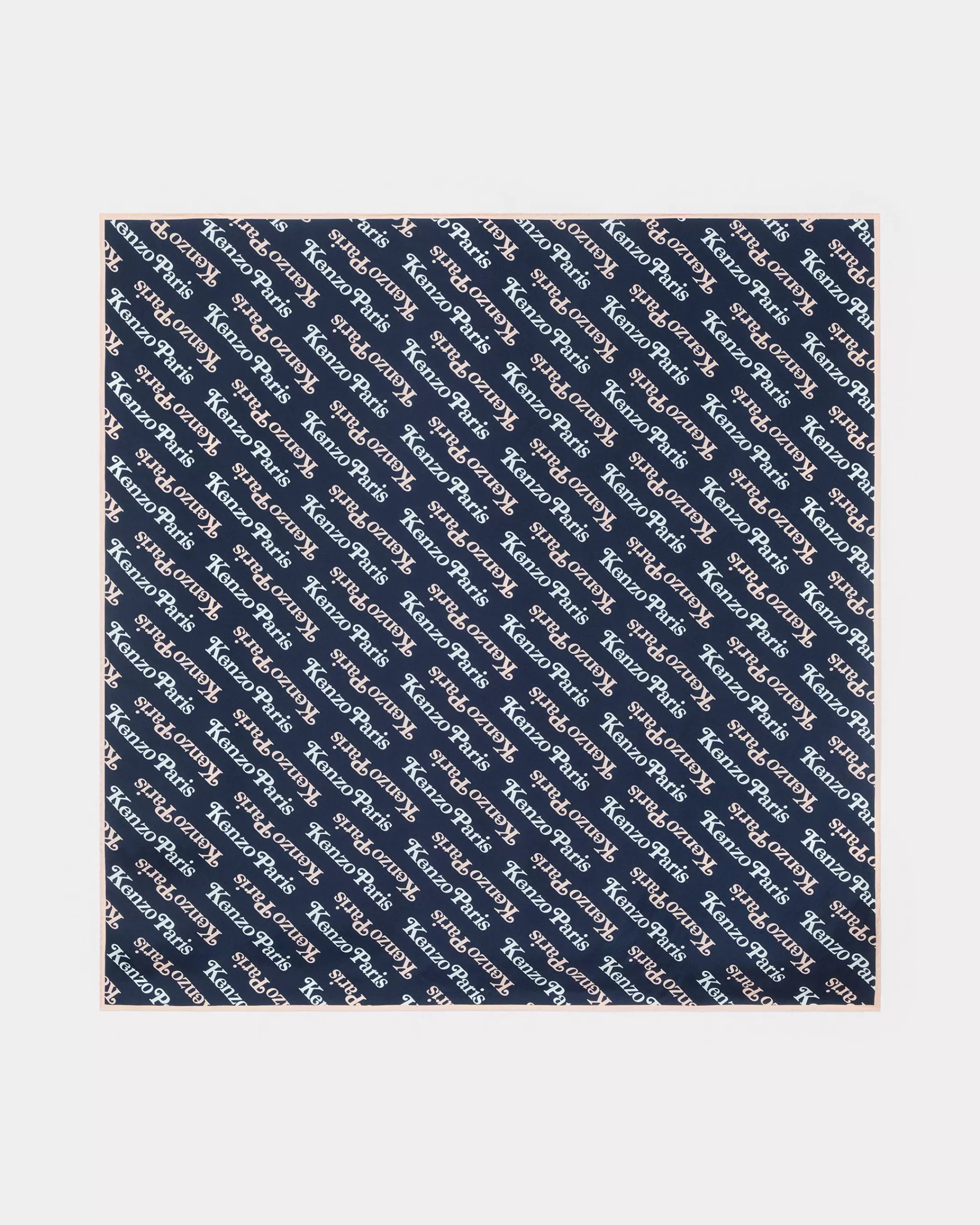 Tailoring | Scarves*KENZO 'GRAM' silk square Midnight Blue