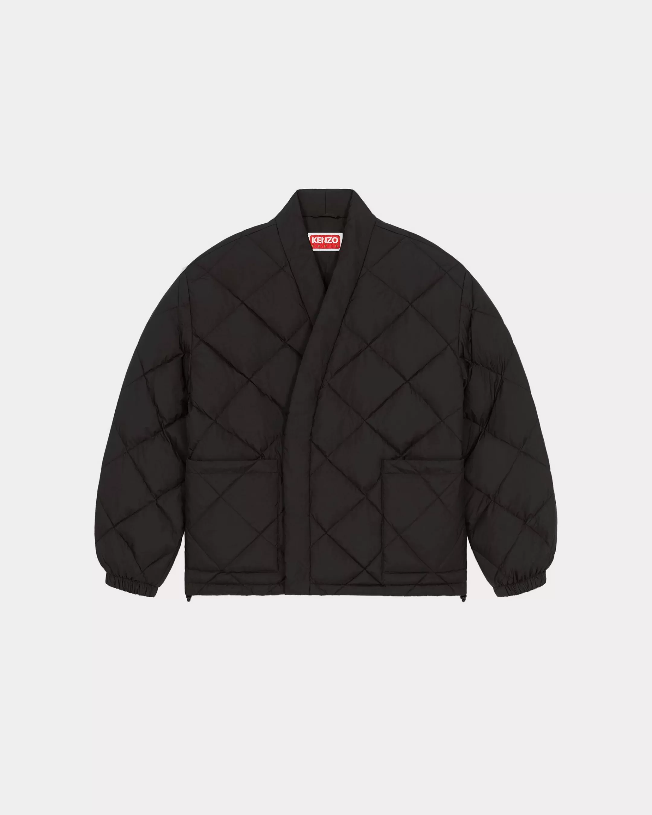 Jackets and Coats*KENZO Kimono puffer jacket Black