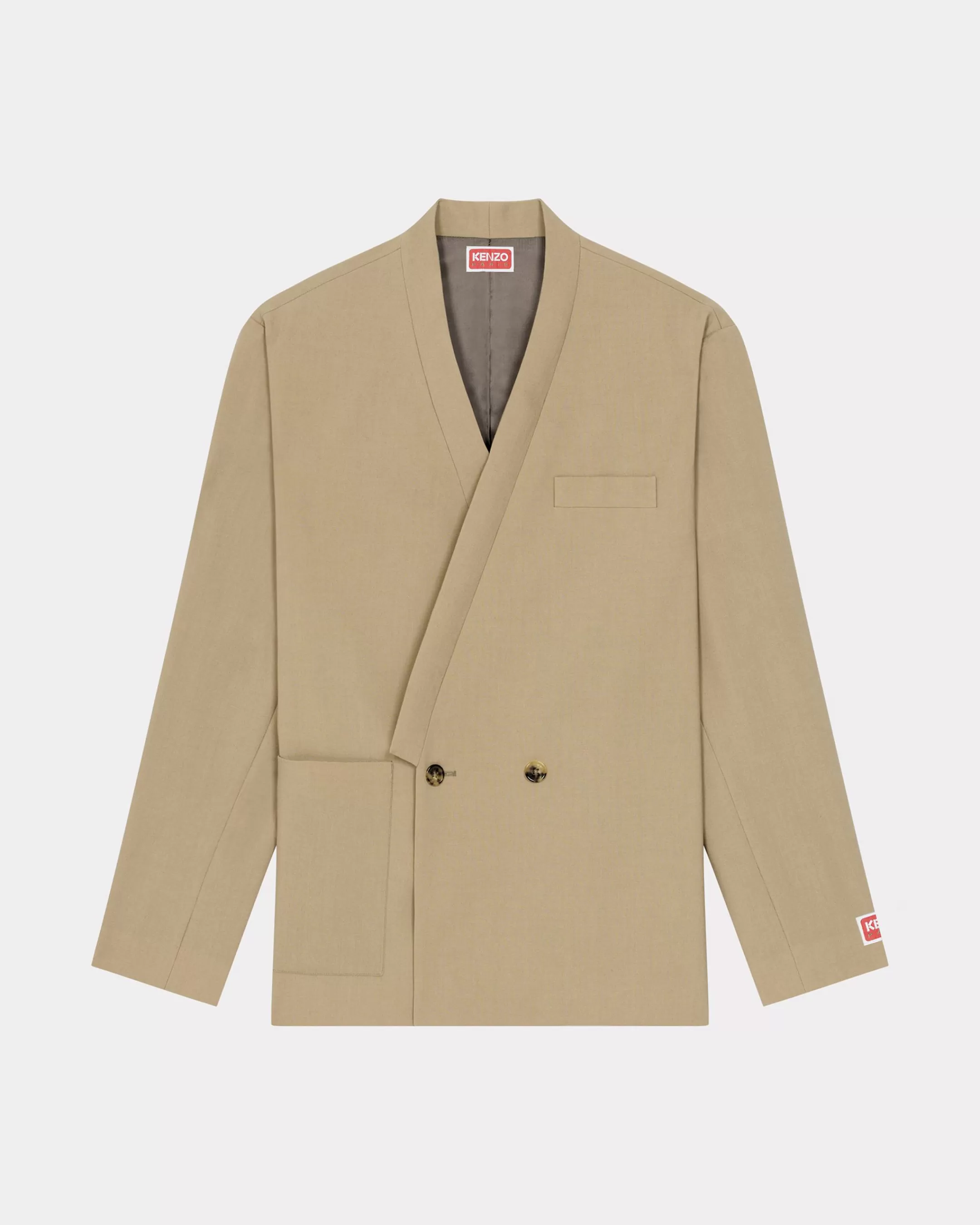 Tailoring | Jackets and Coats*KENZO Kimono suit jacket Dark Beige