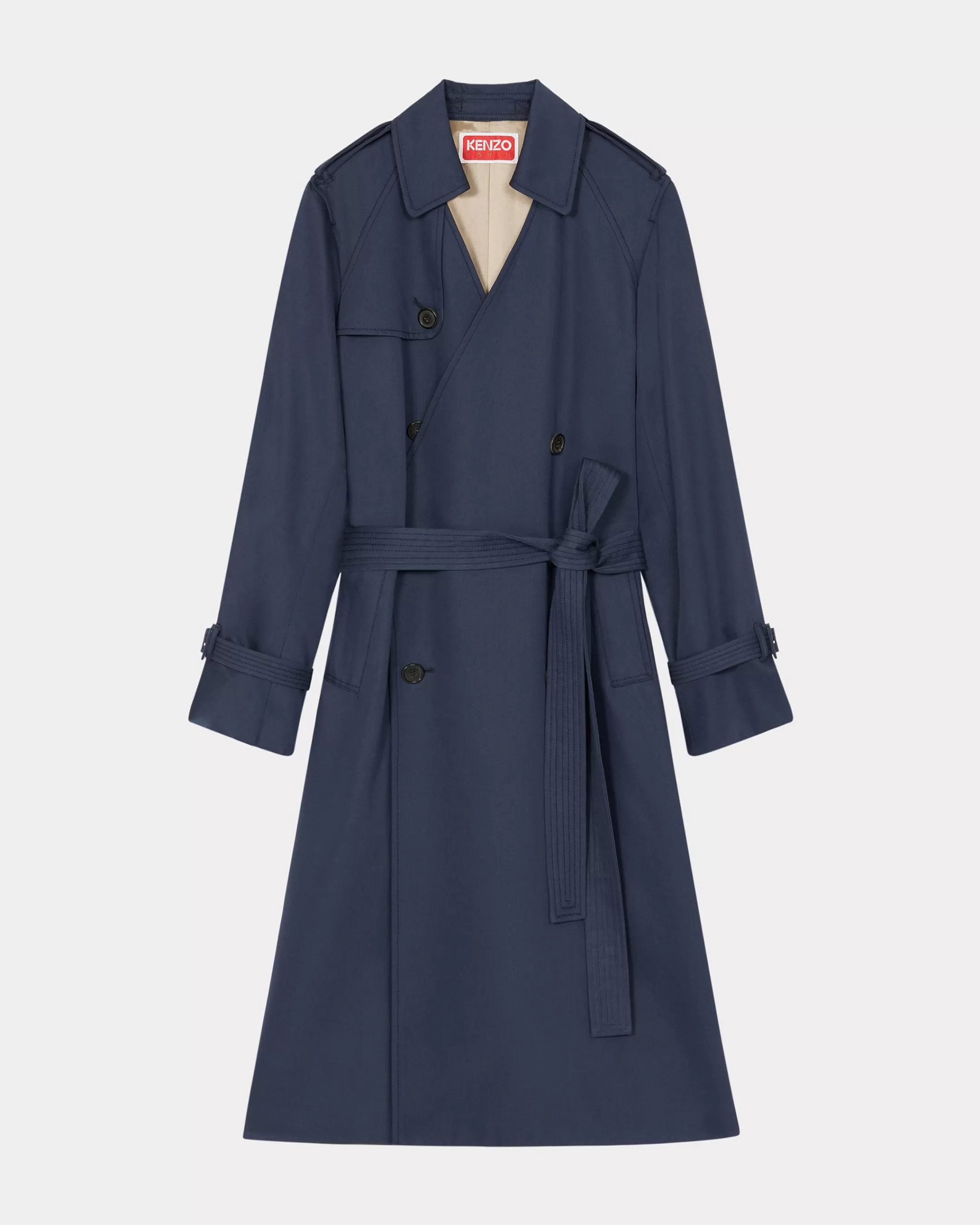 Tailoring | Jackets and Coats*KENZO Kimono trench coat Midnight Blue