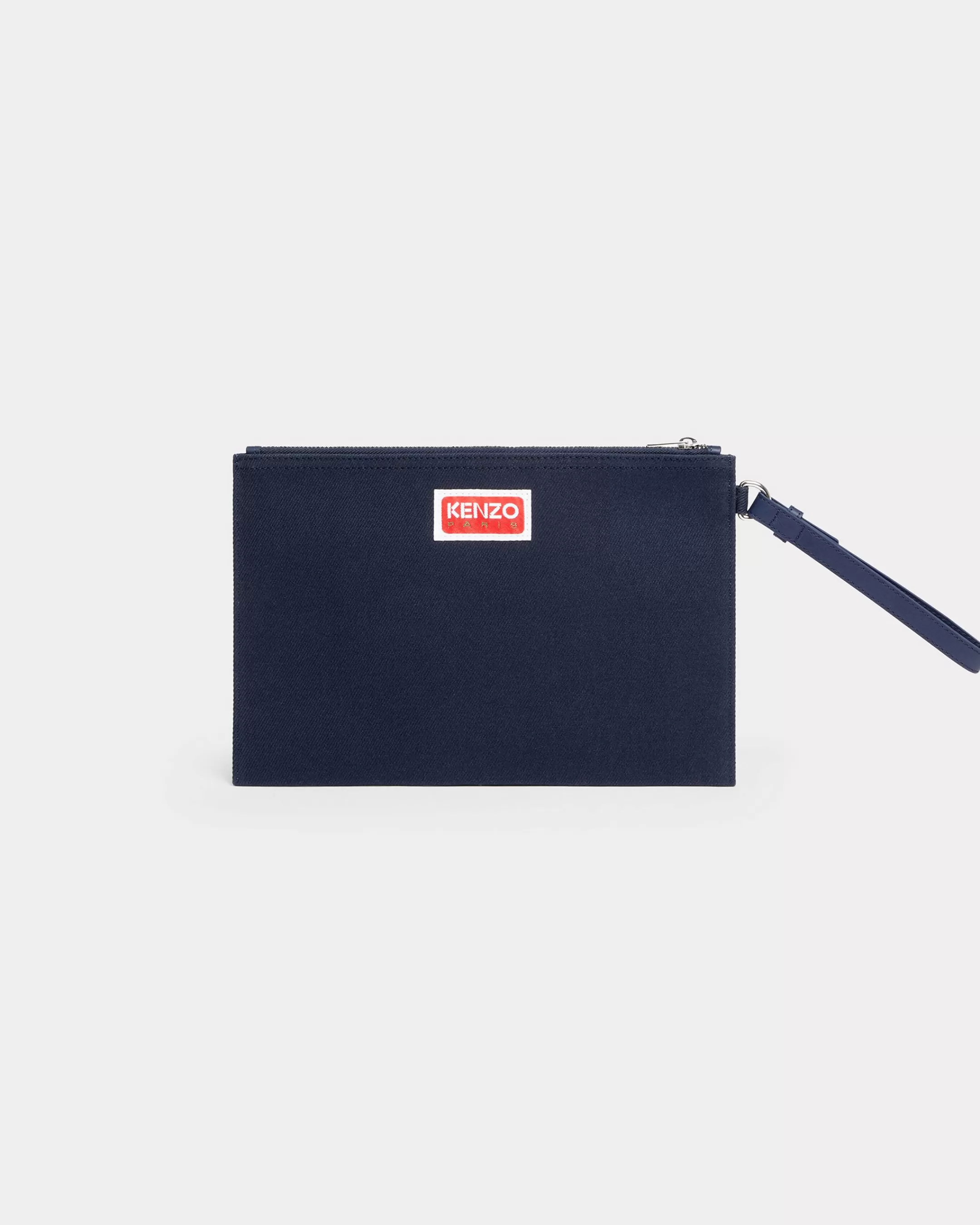 Boke Flower | Small Leathergoods*KENZO Large 'Boke Flower' purse Navy Blue