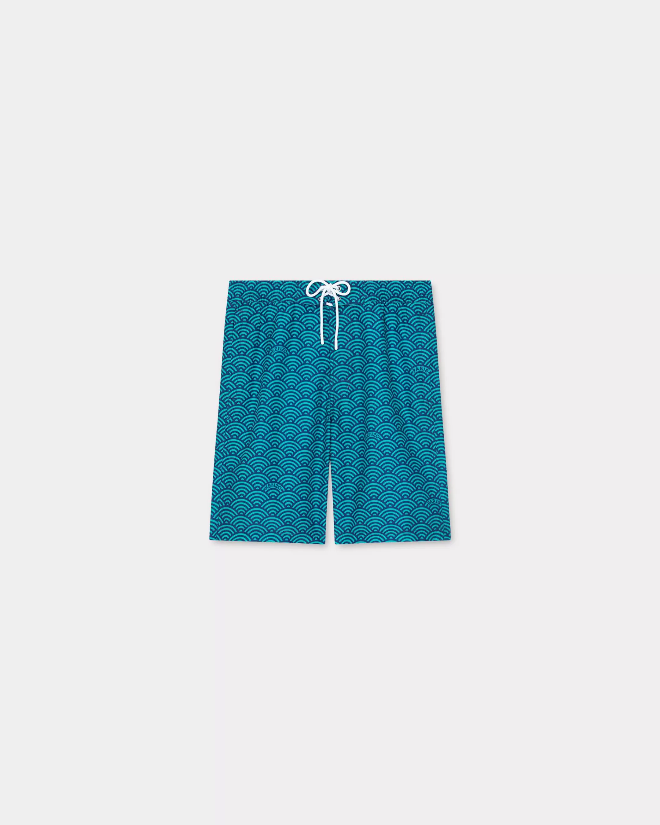 Beachwear | Beachwear*KENZO Long boardshort Duck Blue