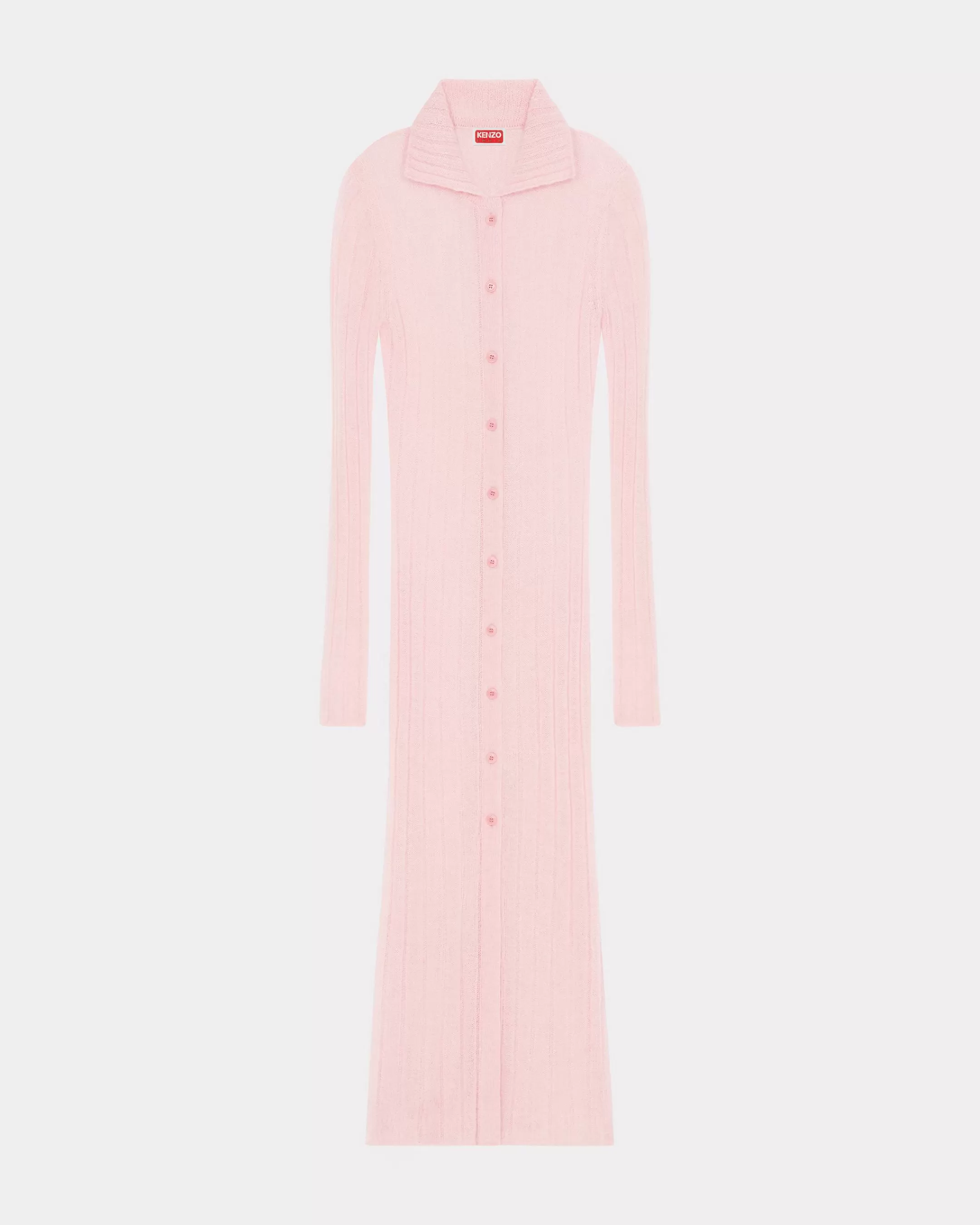 Knitwear | Gifts*KENZO Long transparent cardigan Faded Pink