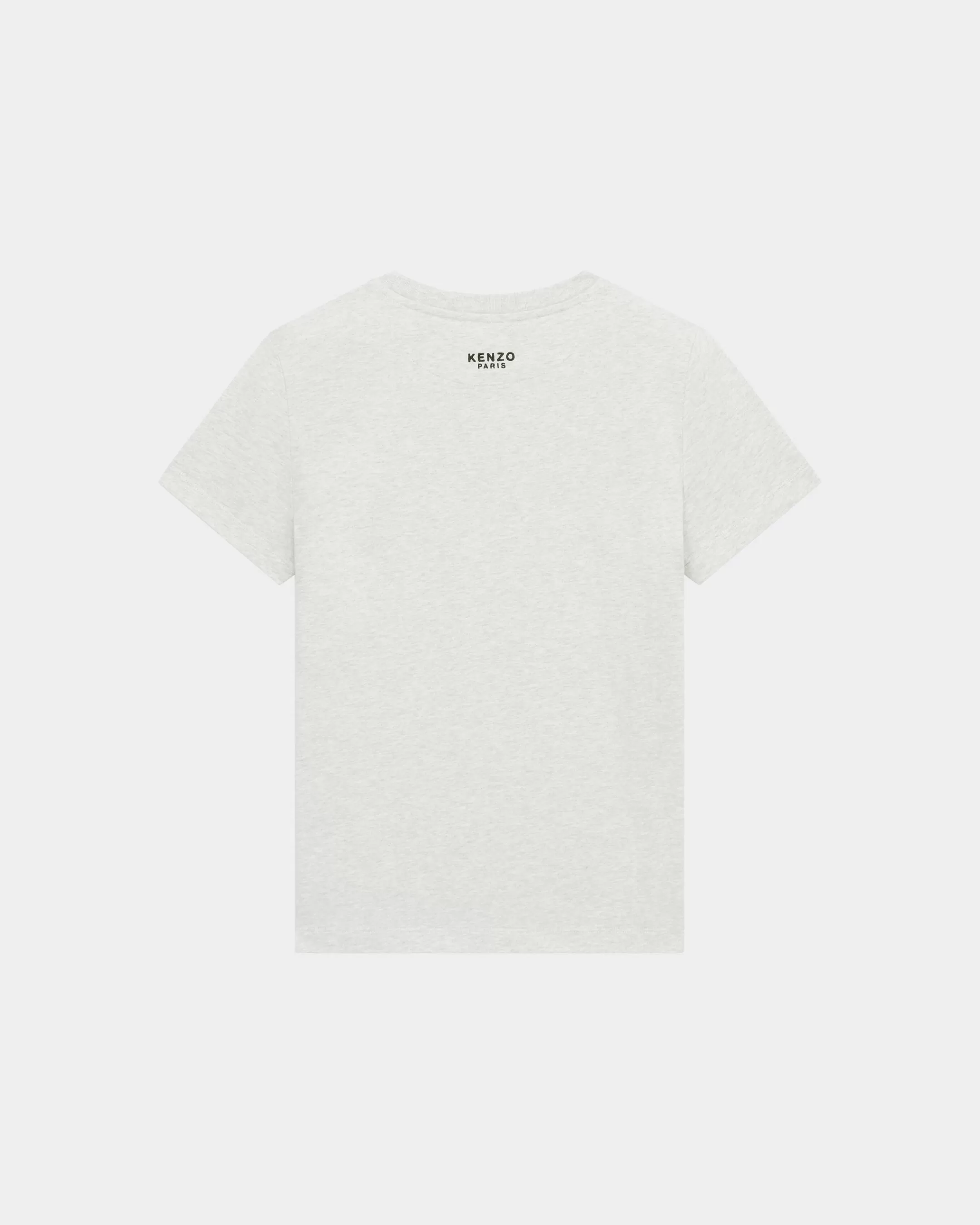 T-shirts and Polos | Lucky Tiger*KENZO 'Lucky Tiger Crest' embroidered classic T-shirt Pale Grey