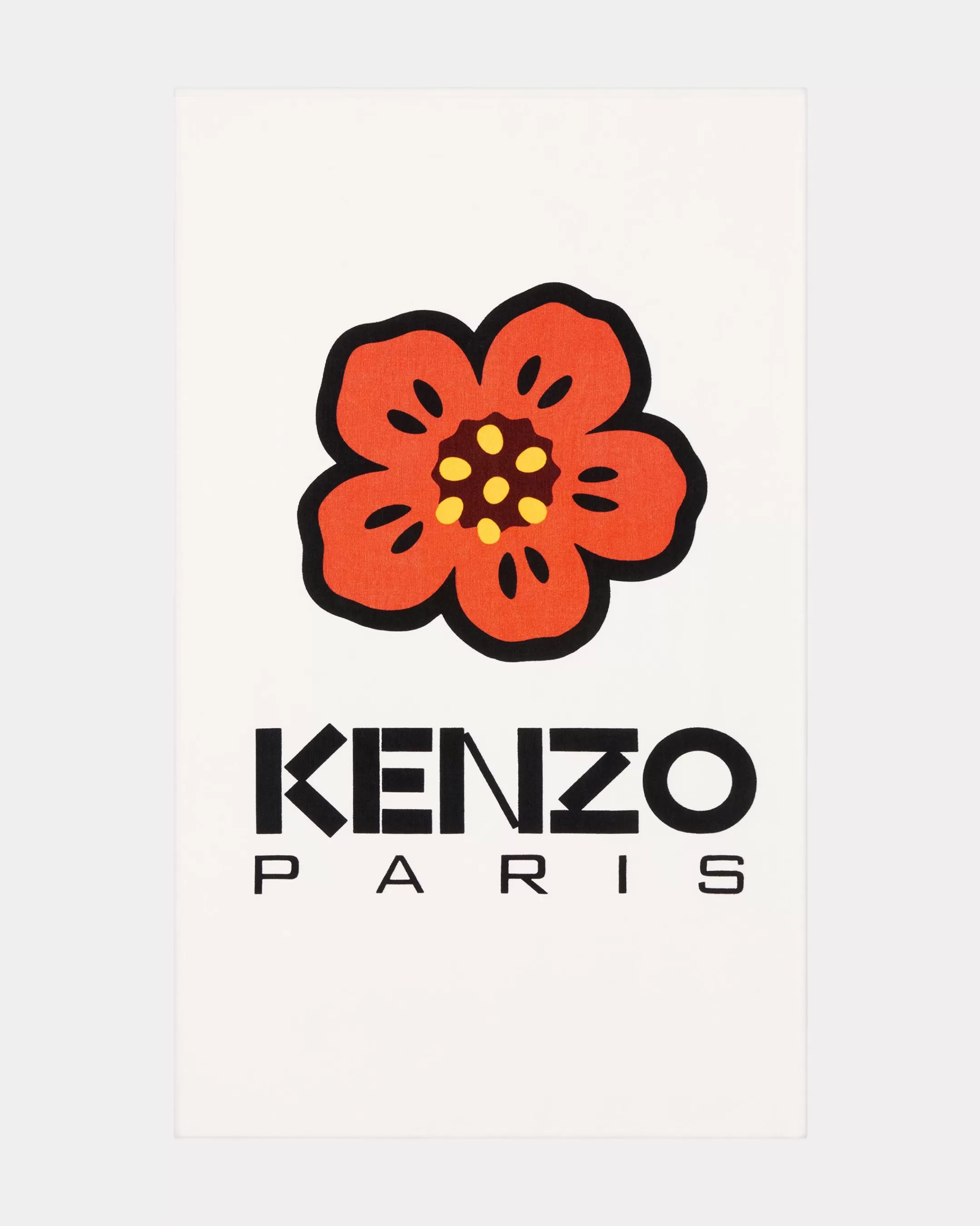 Beachwear | Beachwear*KENZO Organic cotton beach towel White