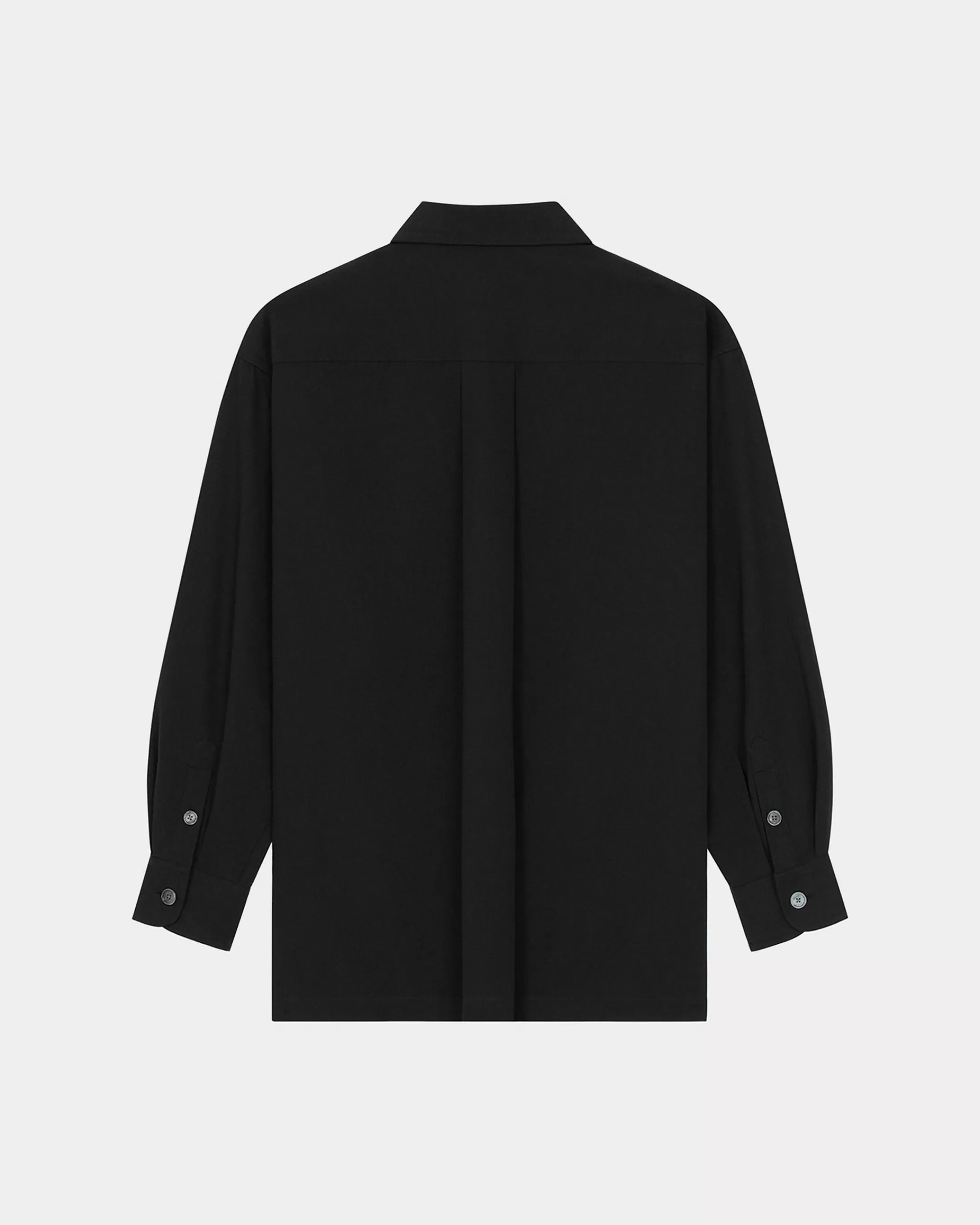 Shirts | Boke Flower*KENZO Oversized 'Boke Flower' embroidered shirt Black