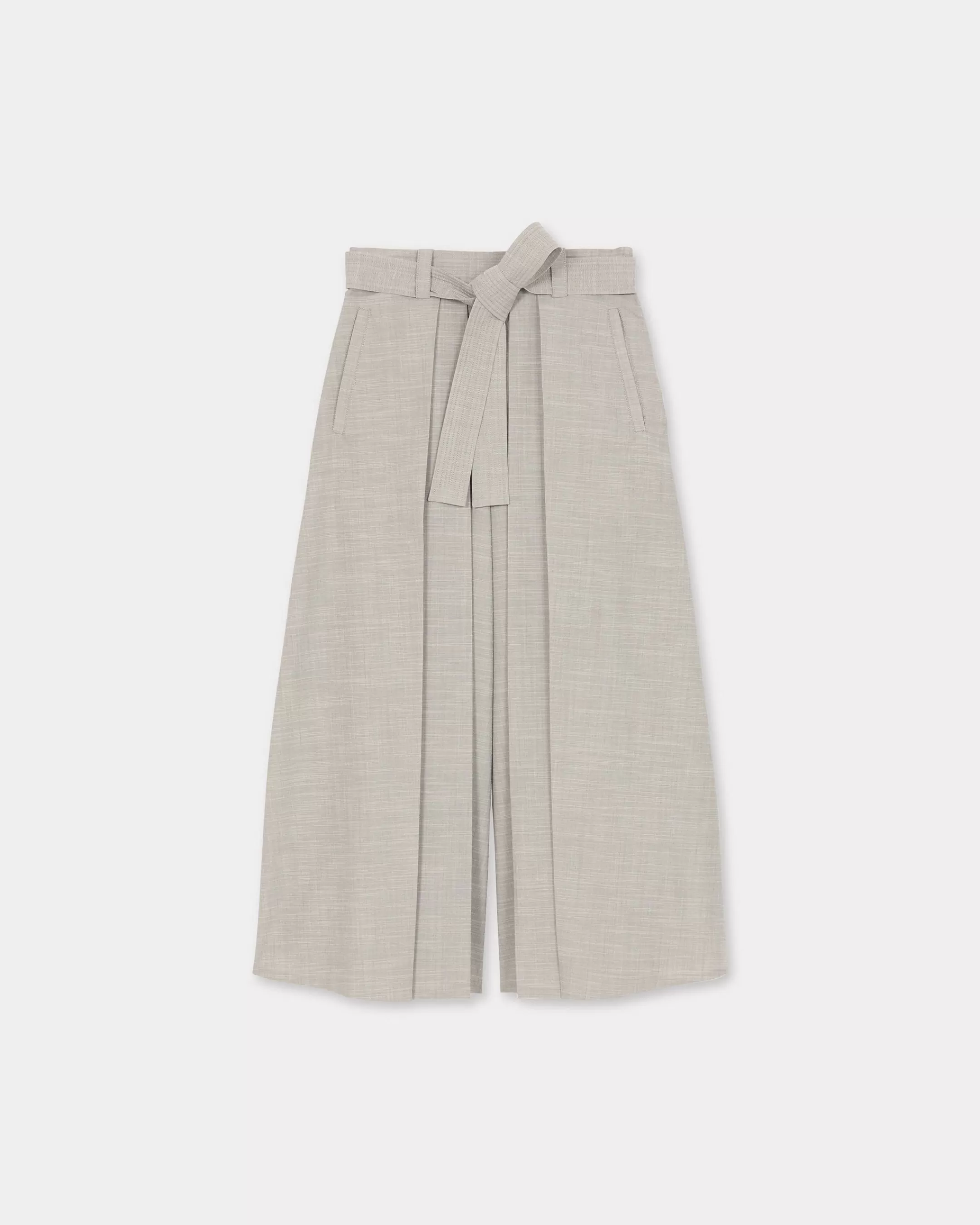 Tailoring | Pants and Shorts*KENZO Pleated long short Misty Grey