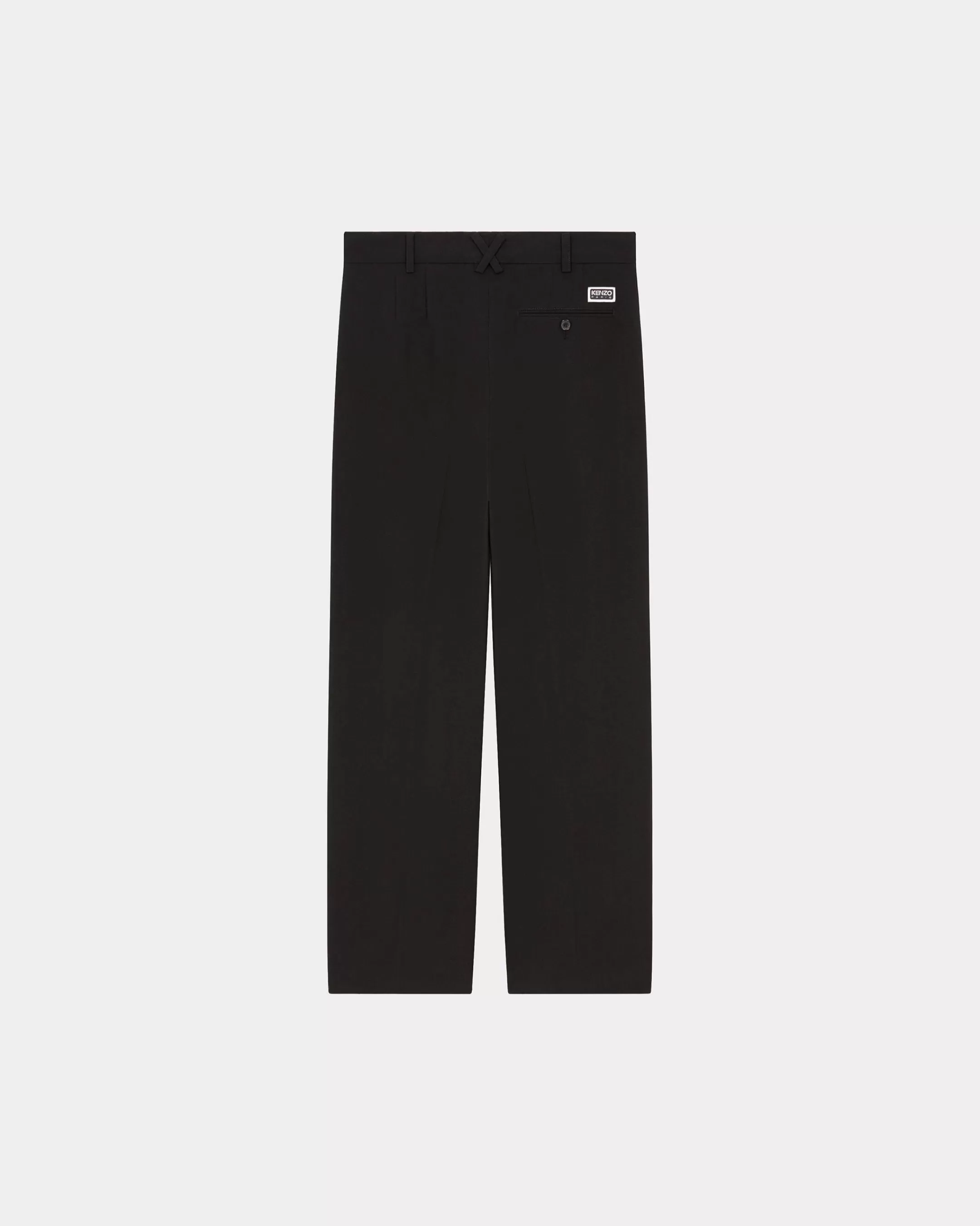 Tailoring | Pants and Shorts*KENZO Pleated suit trousers Black