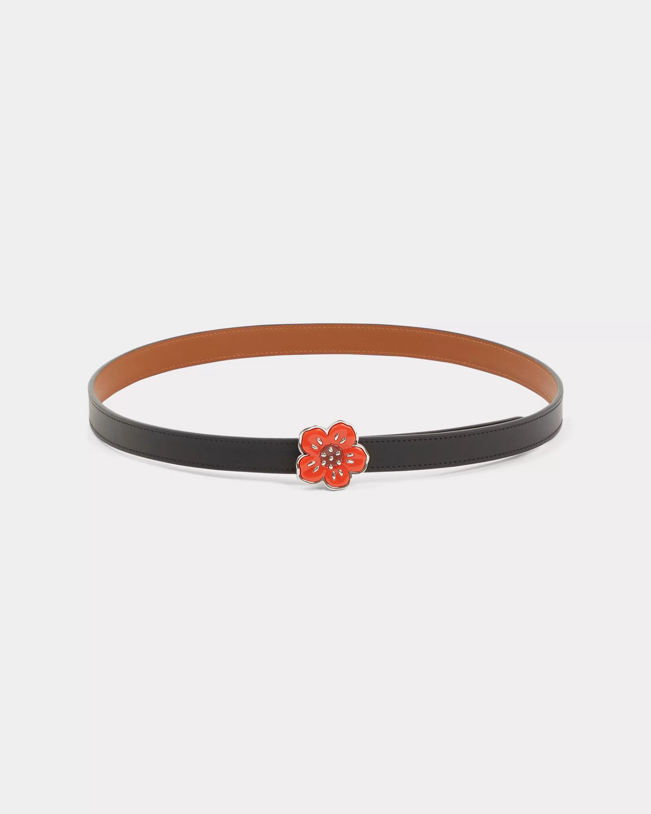 Belts | Belts*KENZO Reversible 'Boke Flower' leather belt Black