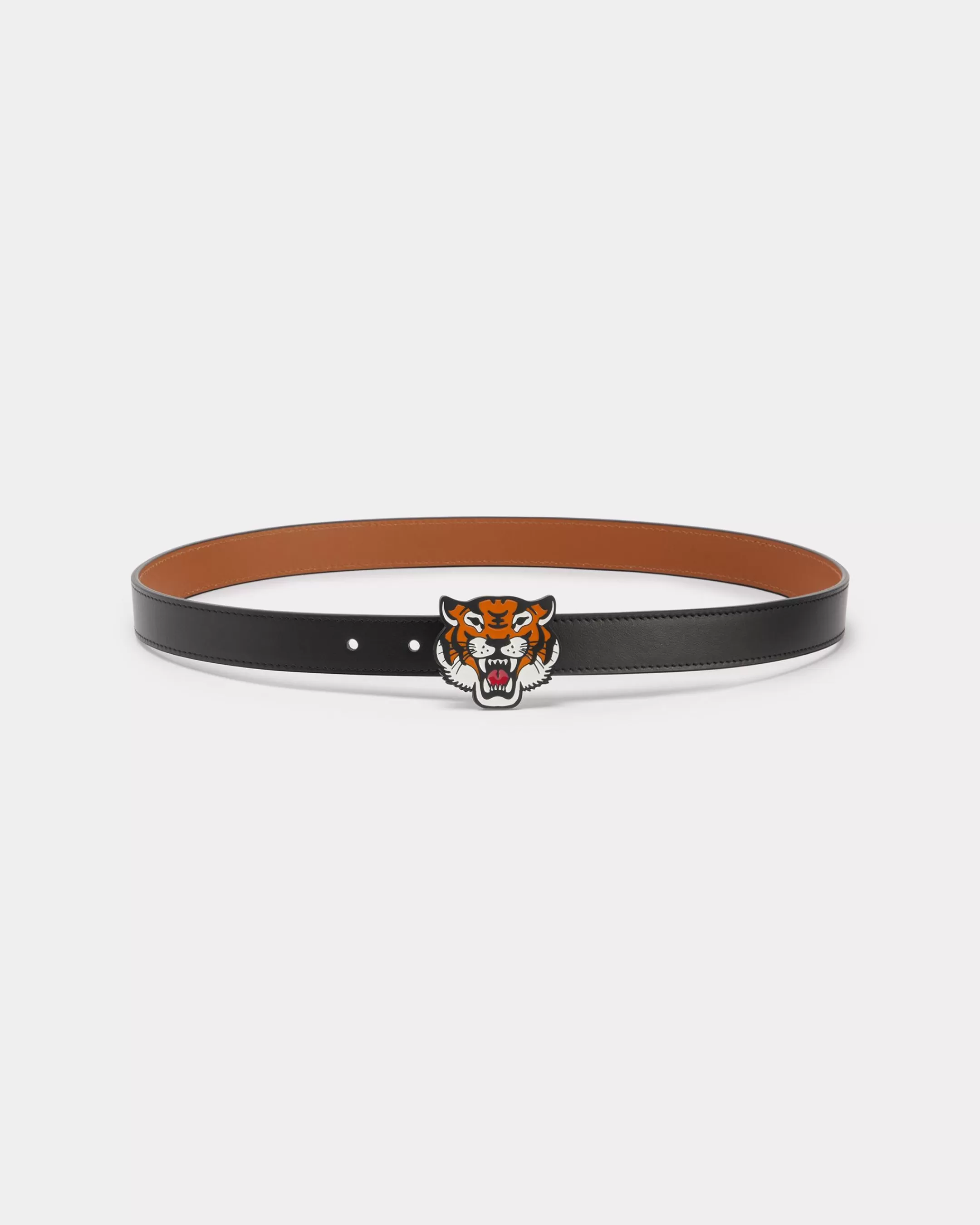 Belts | Belts*KENZO Reversible ' Buckle" leather belt Multicolor