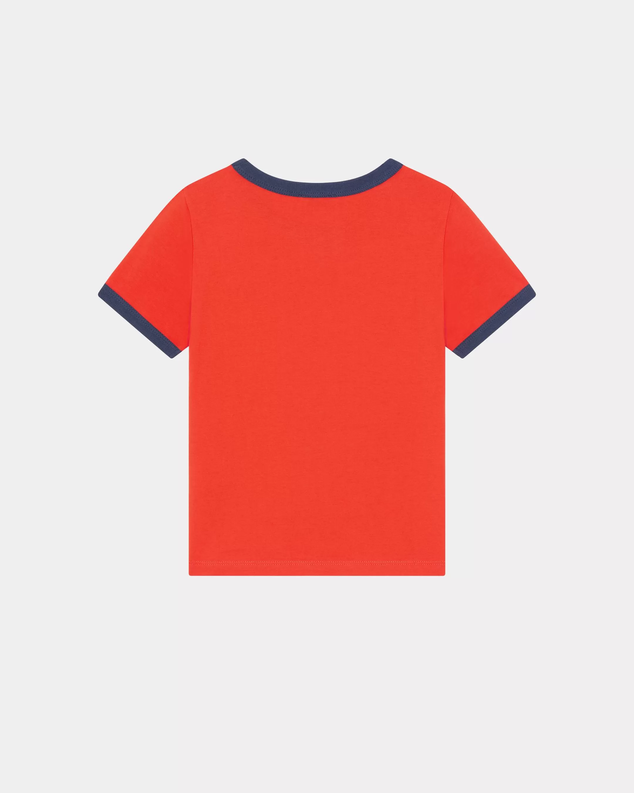 BOYS (3-12 YEARS)*KENZO 'Sailor' embroidered T-shirt Vermillion