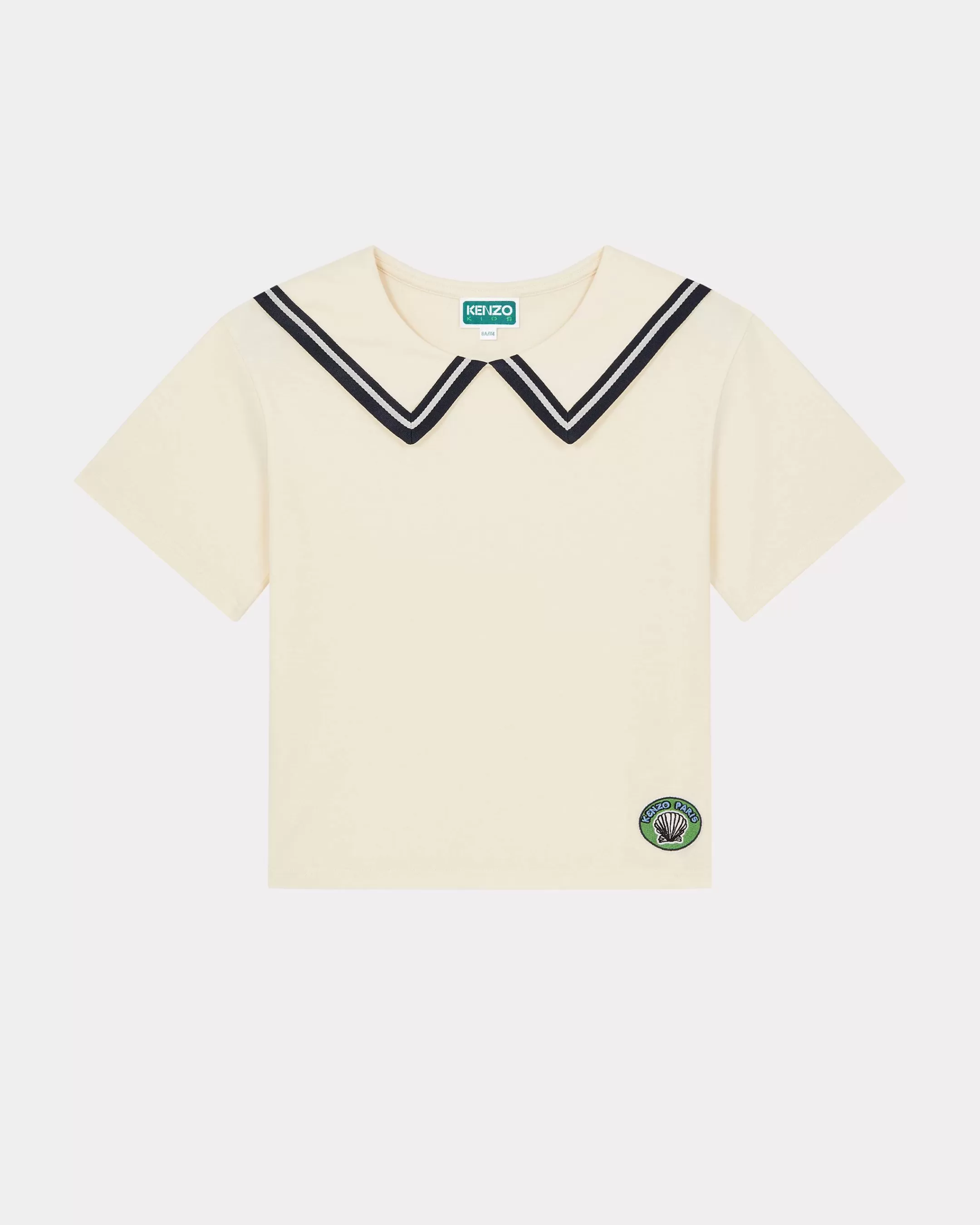 GIRLS (3-12 YEARS)*KENZO 'Sailor' embroidered T-shirt White