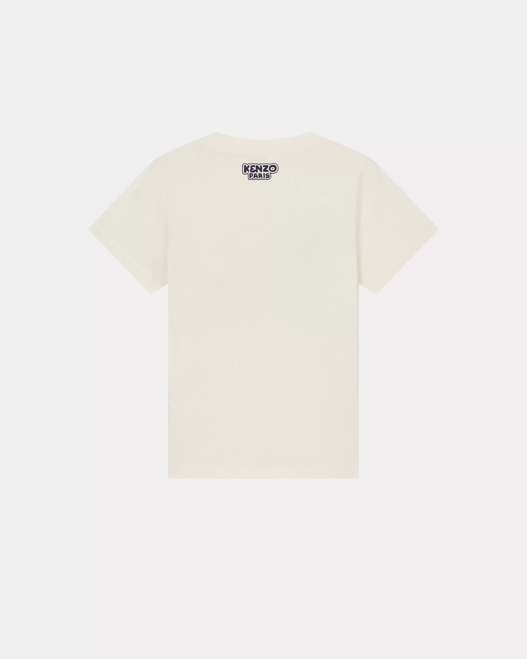 BOYS (3-12 YEARS)*KENZO 'Sailor' patterned cotton T-shirt White