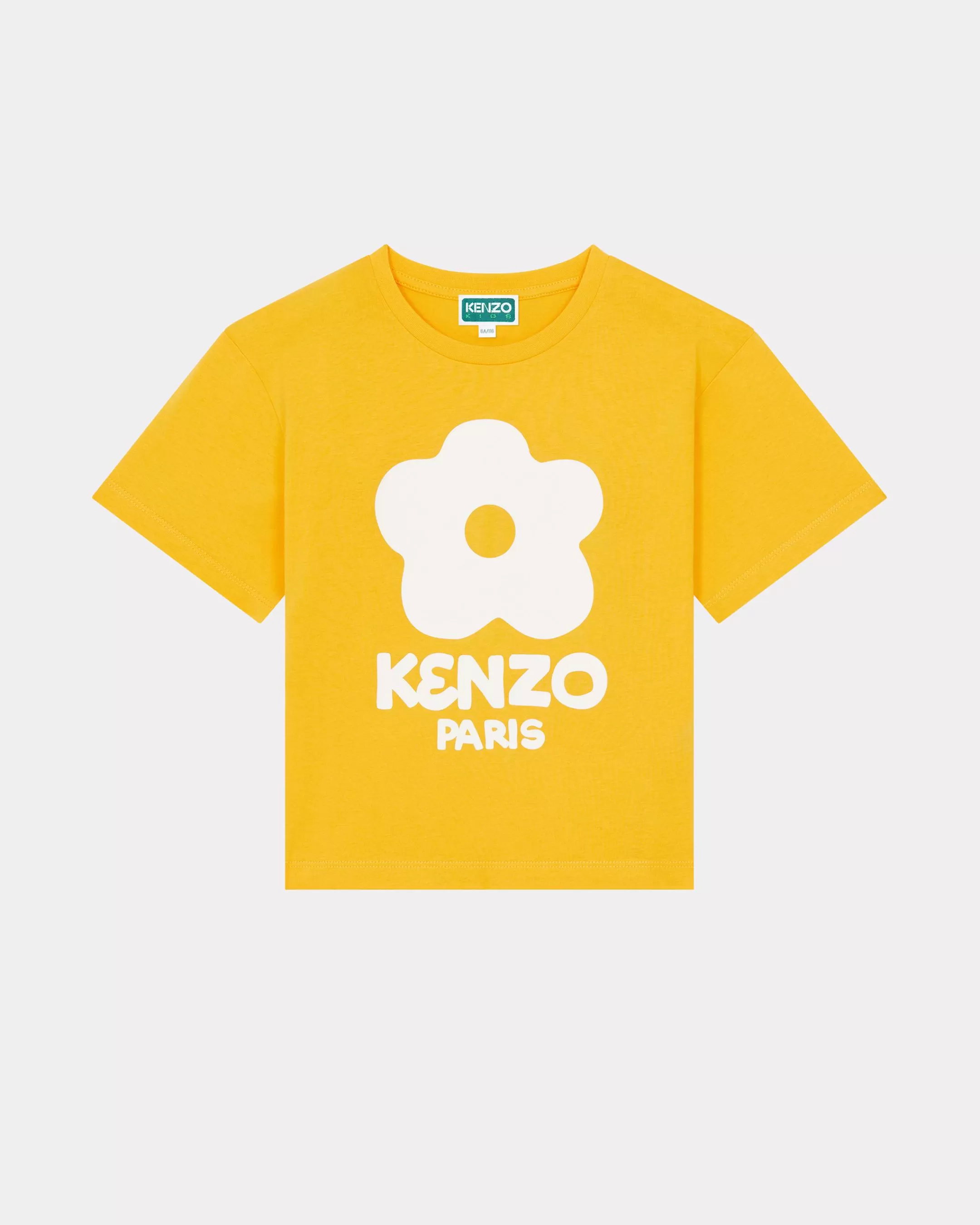 GIRLS (3-12 YEARS)*KENZO 'Sailor' short-sleeved T-shirt Golden Yellow