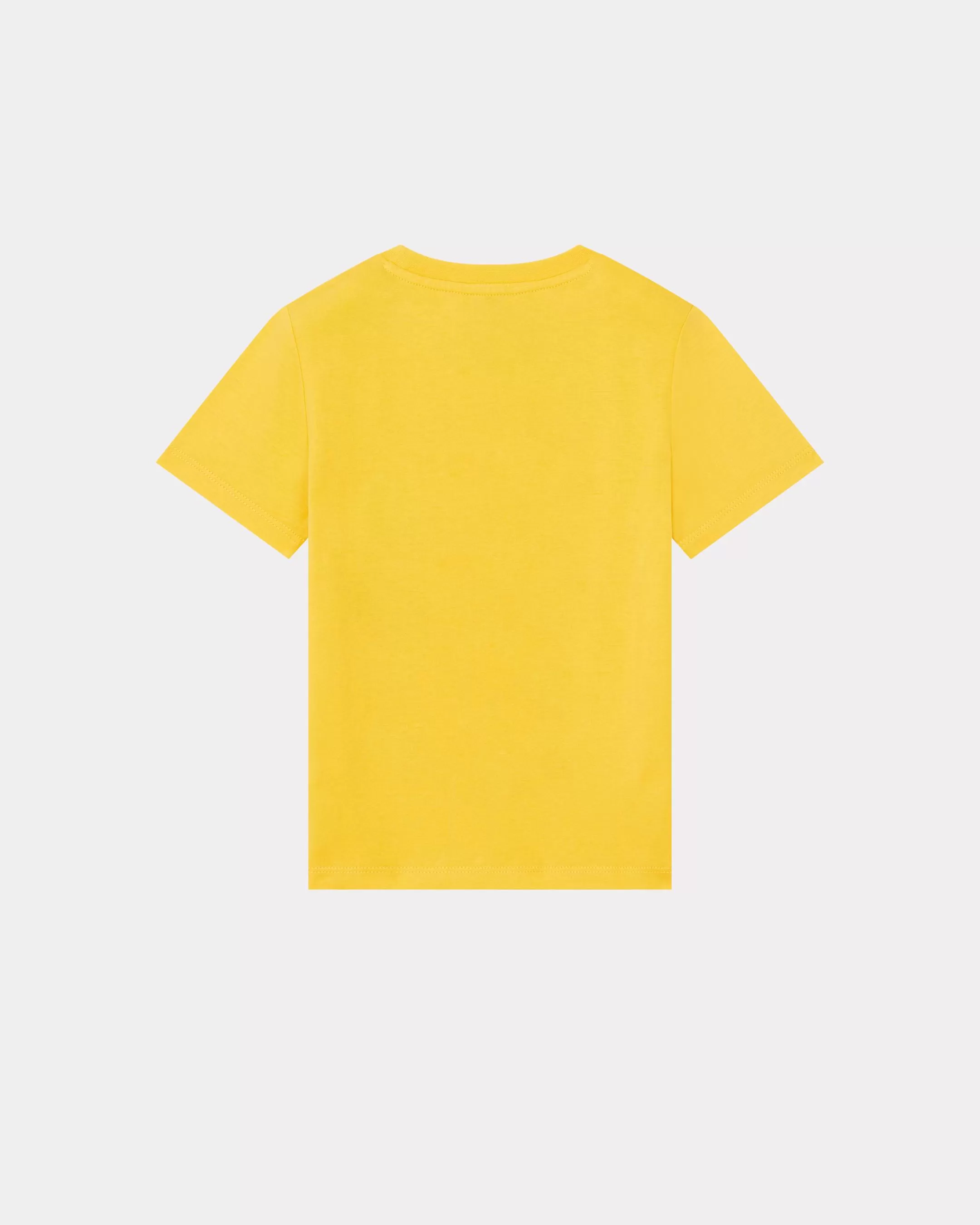 BOYS (3-12 YEARS)*KENZO Short-sleeved cotton T-shirt Golden Yellow